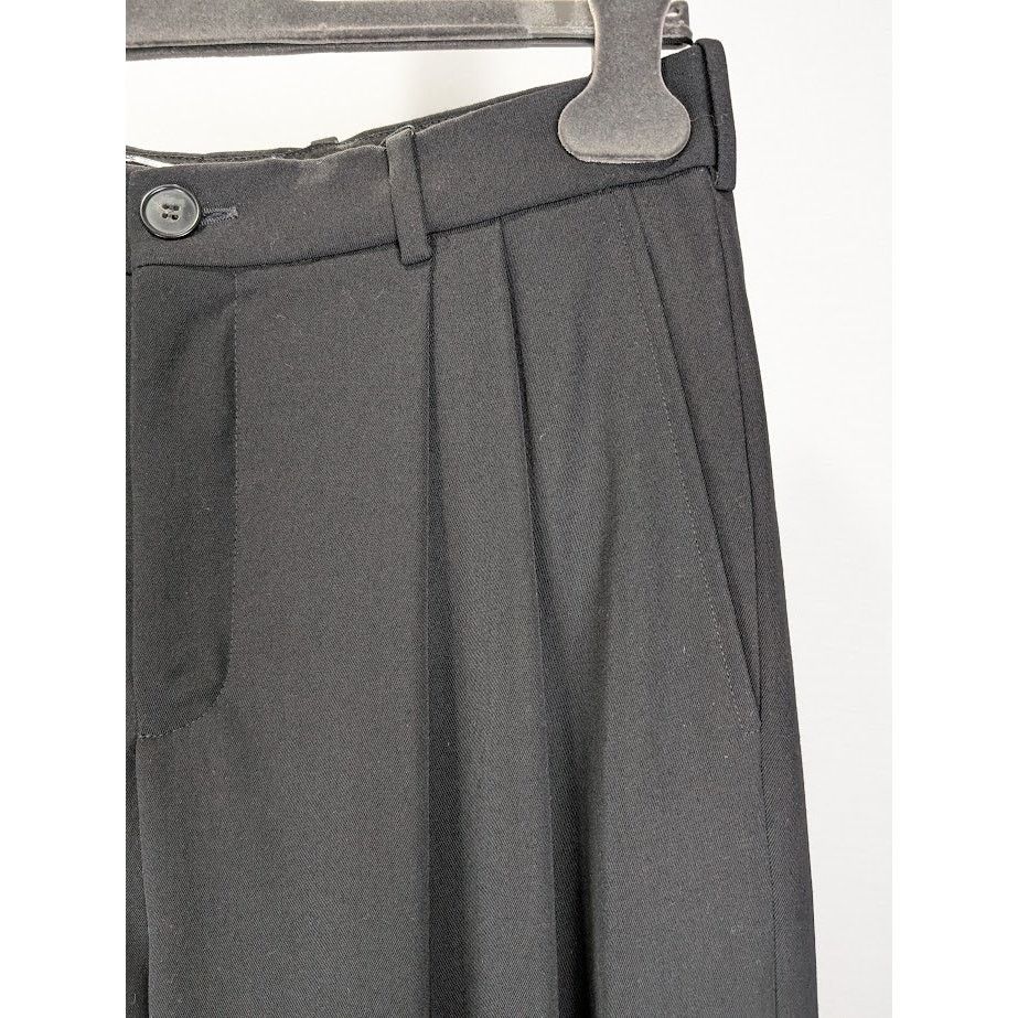 Saint Laurent Paris o1rshd1 Pants Gabardine Fluide in Noir Size US 30 / EU 46 - 8 Thumbnail