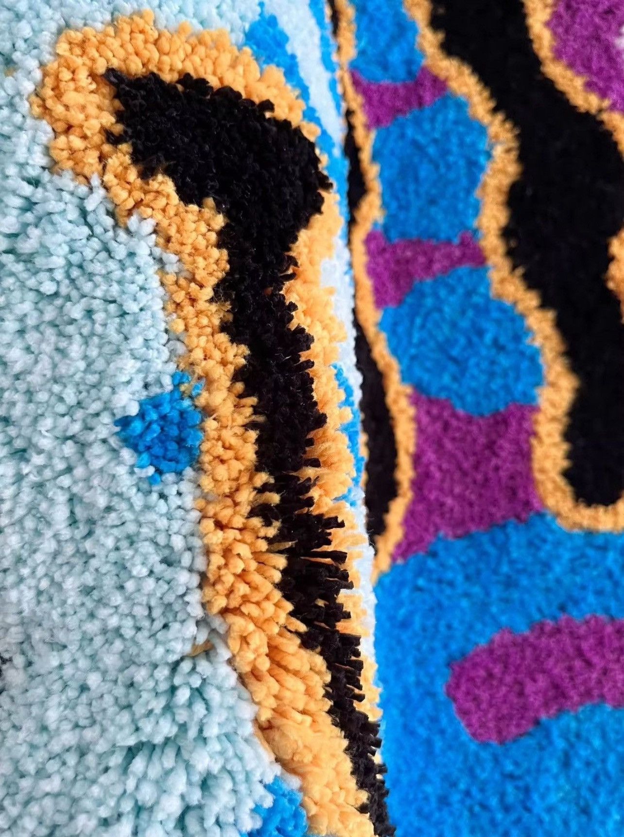 Other 60 X 60 cm Trippy Smiling Tufted Rug Size ONE SIZE - 5 Thumbnail