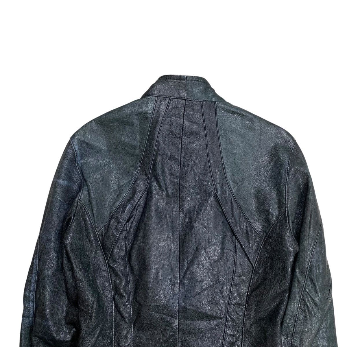 The Viridi-anne The Viridi-Anne Cyber Rider Wrinkle Leather Jacket Size US S / EU 44-46 / 1 - 10 Thumbnail