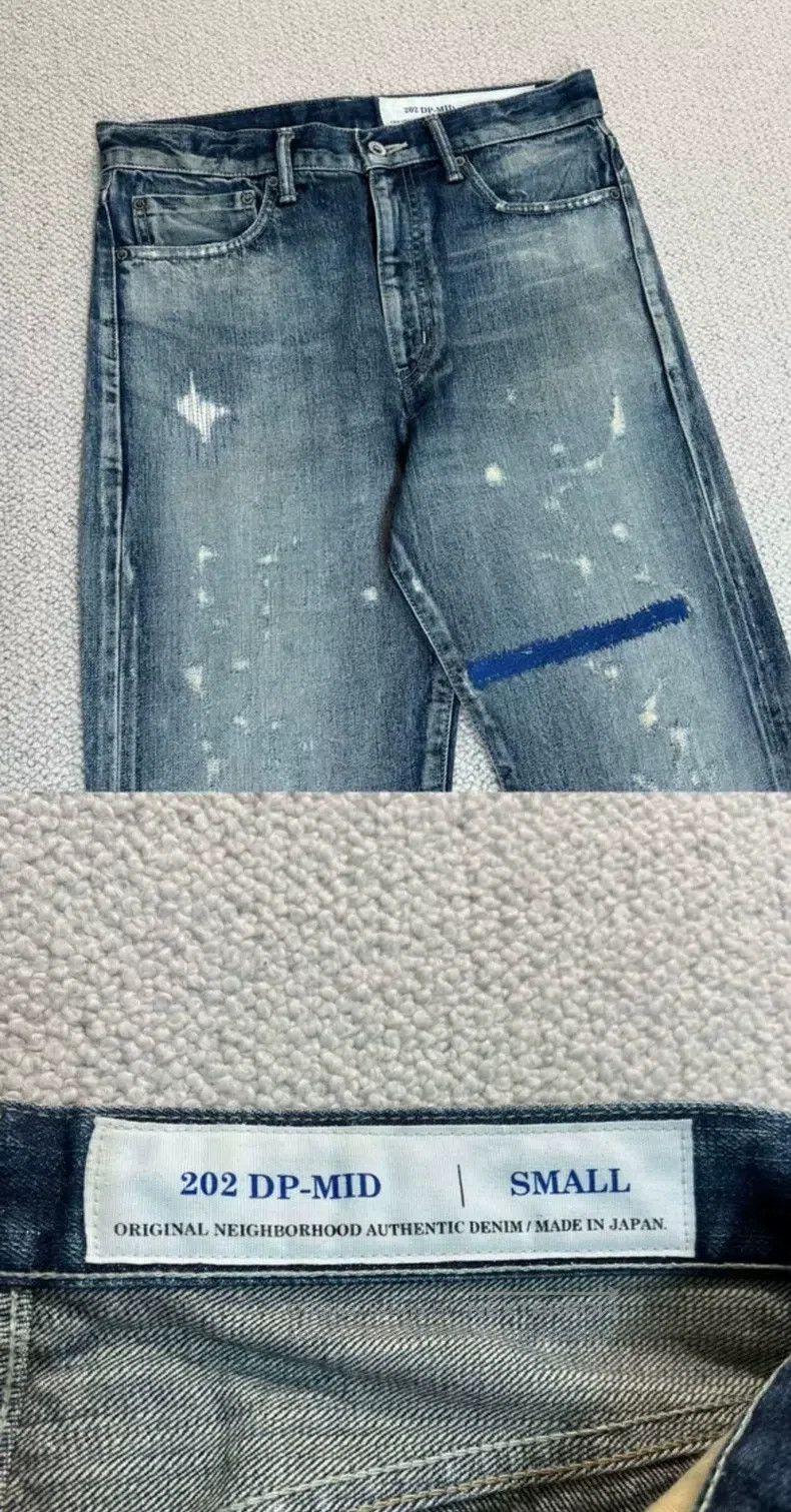 Neighborhood Neighborhood size S Blue Line King Cut Straight Retro Trou Size US 27 - 9 Thumbnail