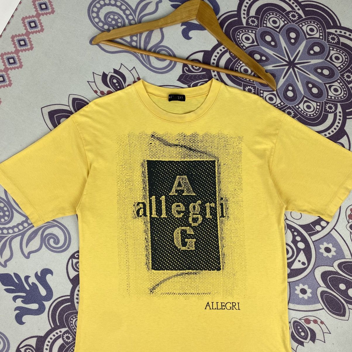 Allegri Rare🔥Vintage Allegri Shirt Big Logo Spell Out Size US M / EU 48-50 / 2 - 4 Thumbnail