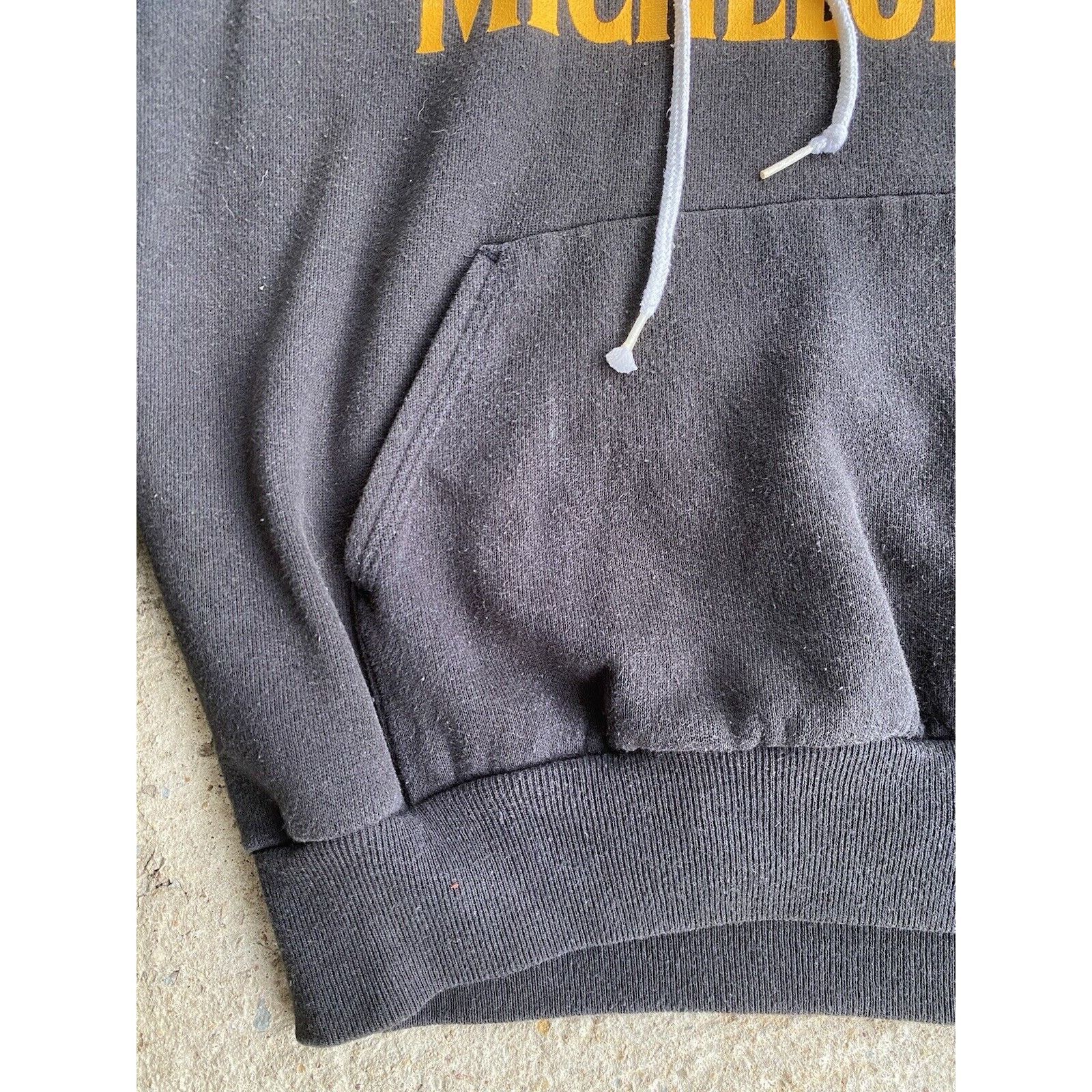 Hanes VTG 80'S MICHELOB BEER Pullover HOODIE Black Small Used Size US S / EU 44-46 / 1 - 4 Thumbnail