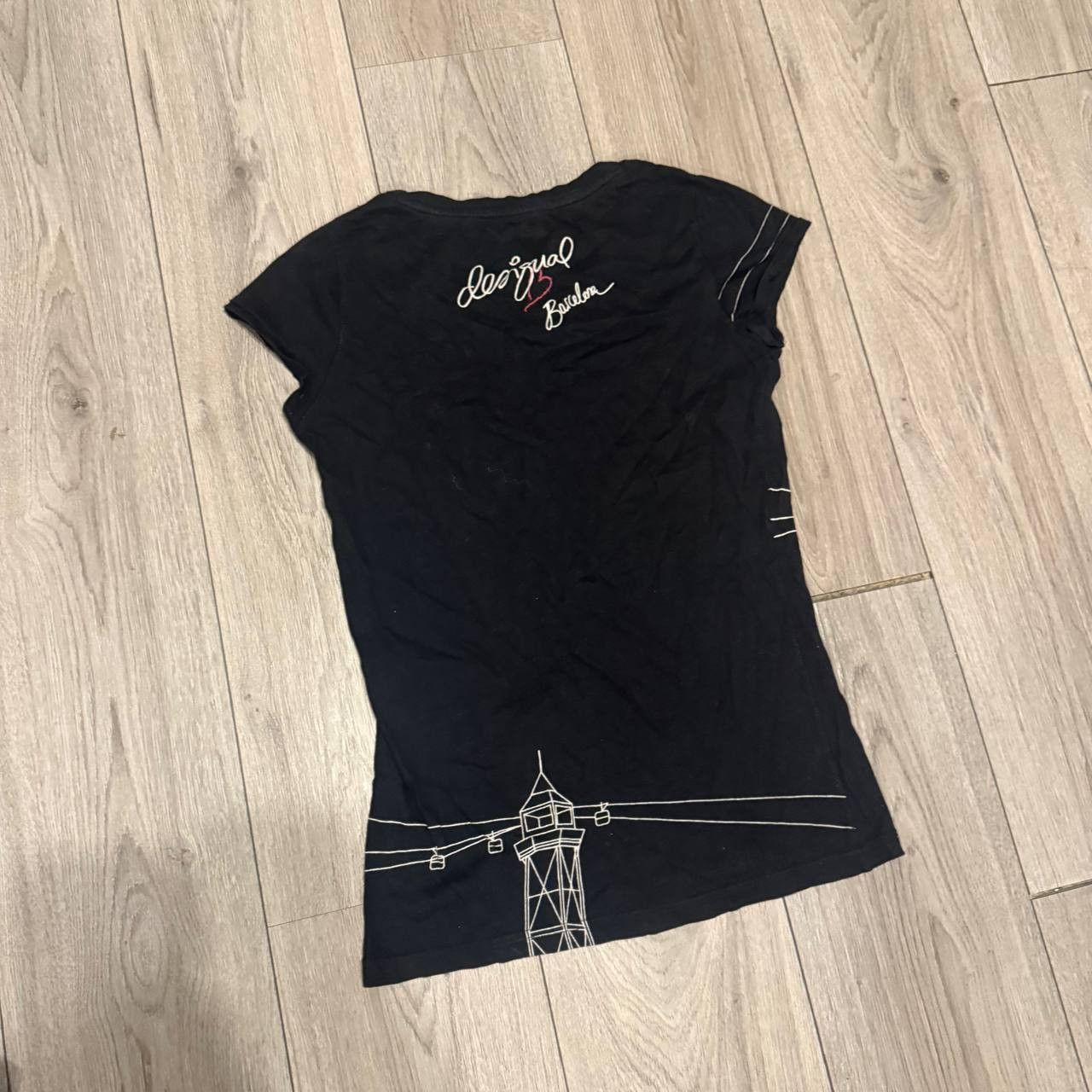 Desigual desigual t shirt for women size L short sleeve Size L / US 10 / IT 46 - 5 Thumbnail