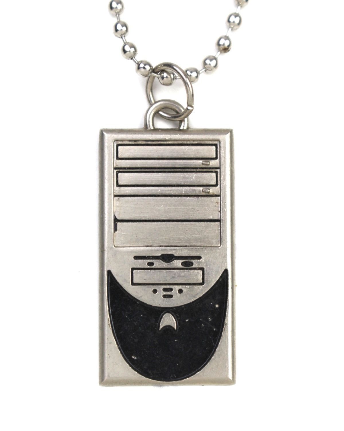 Japanese Brand 2000S JAPANESE MADE PC FACE PENDANT NECKLACE Size ONE SIZE - 1 Thumbnail