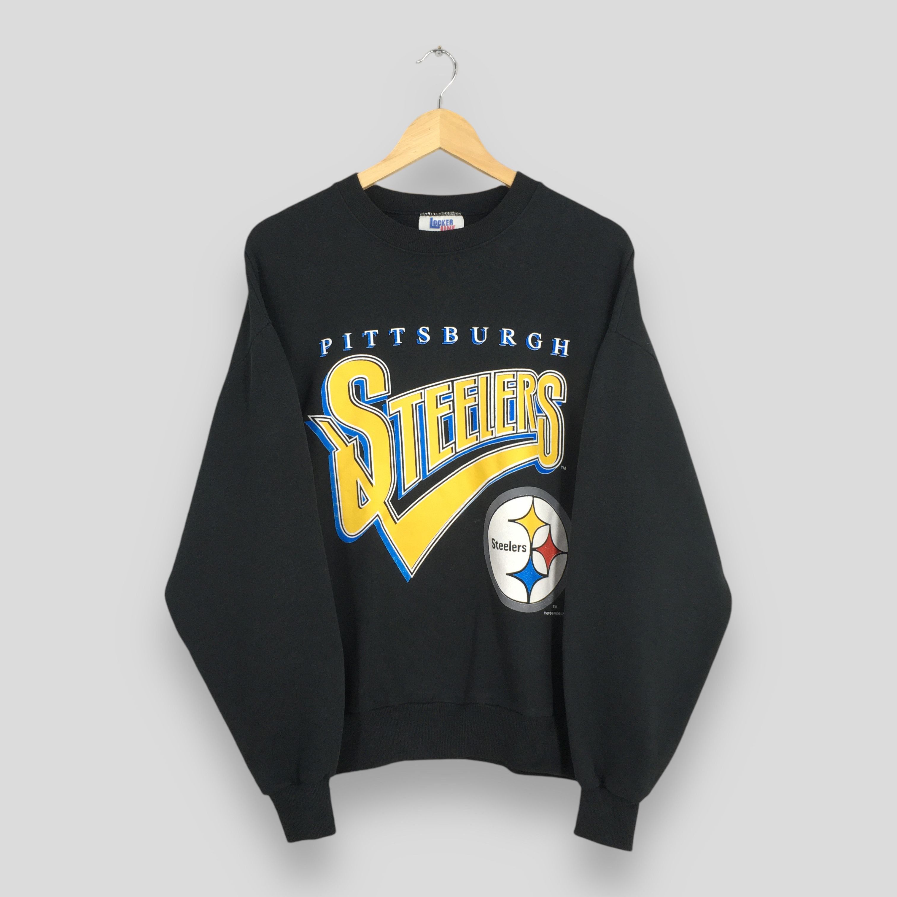 NFL Vintage Pittsburgh Steelers NFL Sweatshirt Large Size US L / EU 52-54 / 3 - 1 Thumbnail