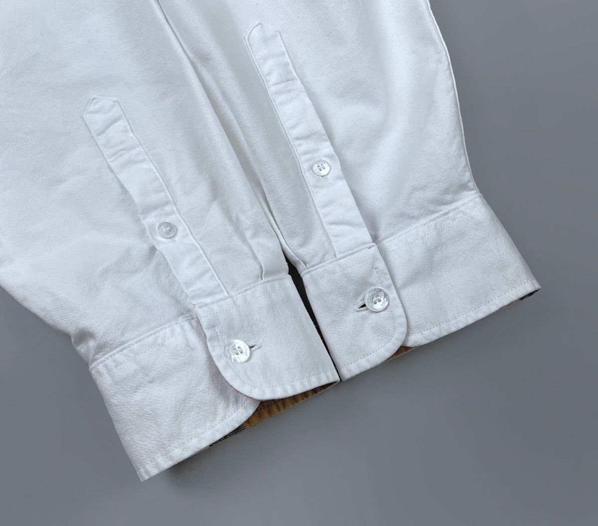 Burberry Burberry Brit Oxford Classic White Nova Check Shirt Size XL Size US XL / EU 56 / 4 - 13 Thumbnail