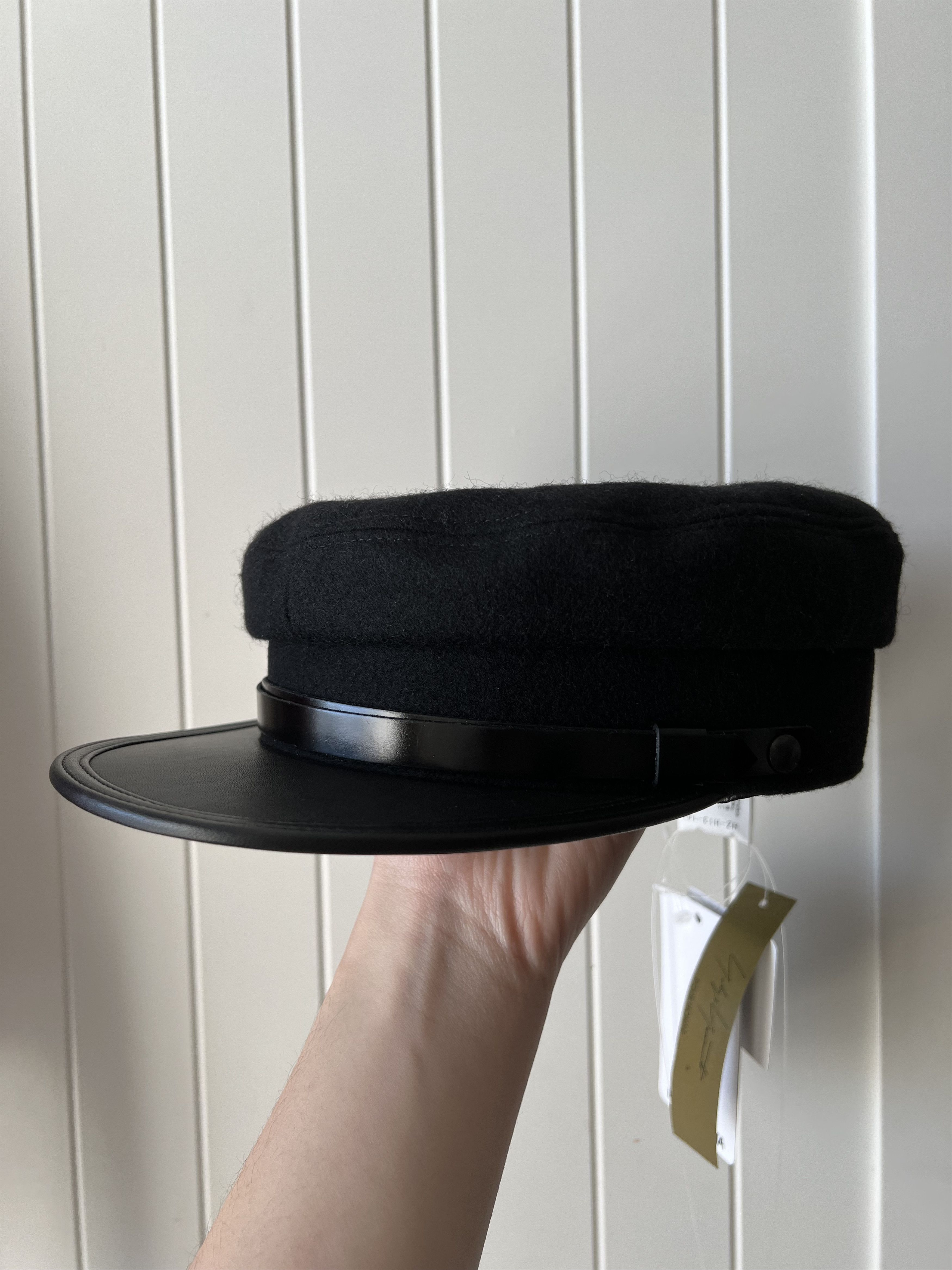 image of Yohji Yamamoto Pour Homme Hat in Black, Men's