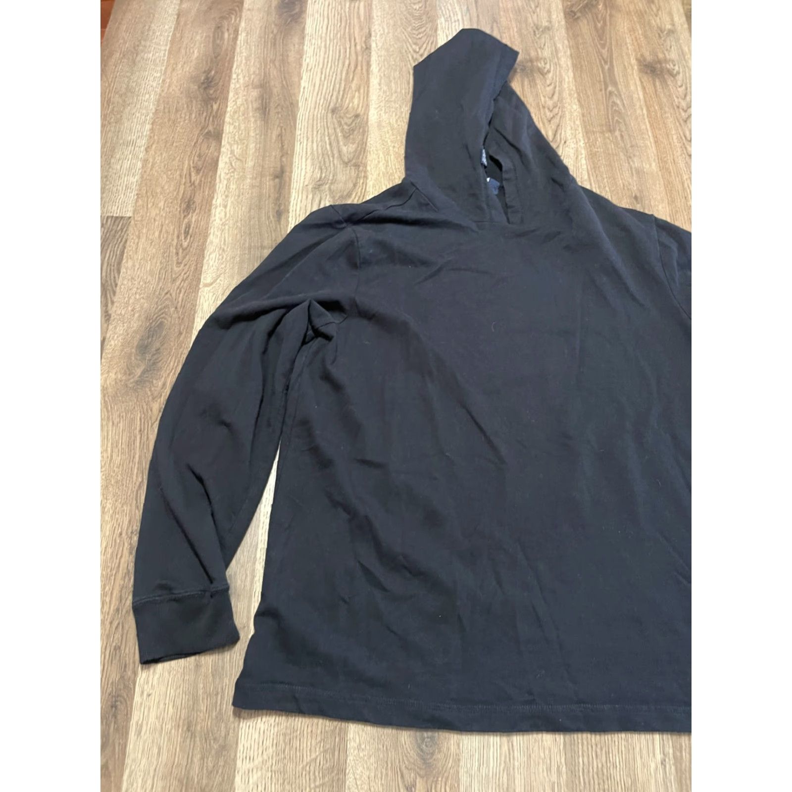 Nautica Nautica SLEEPWEAR Hoodie Pullover Women's M Black Regular Modern Casual Size M / US 6-8 / IT 42-44 - 3 Thumbnail