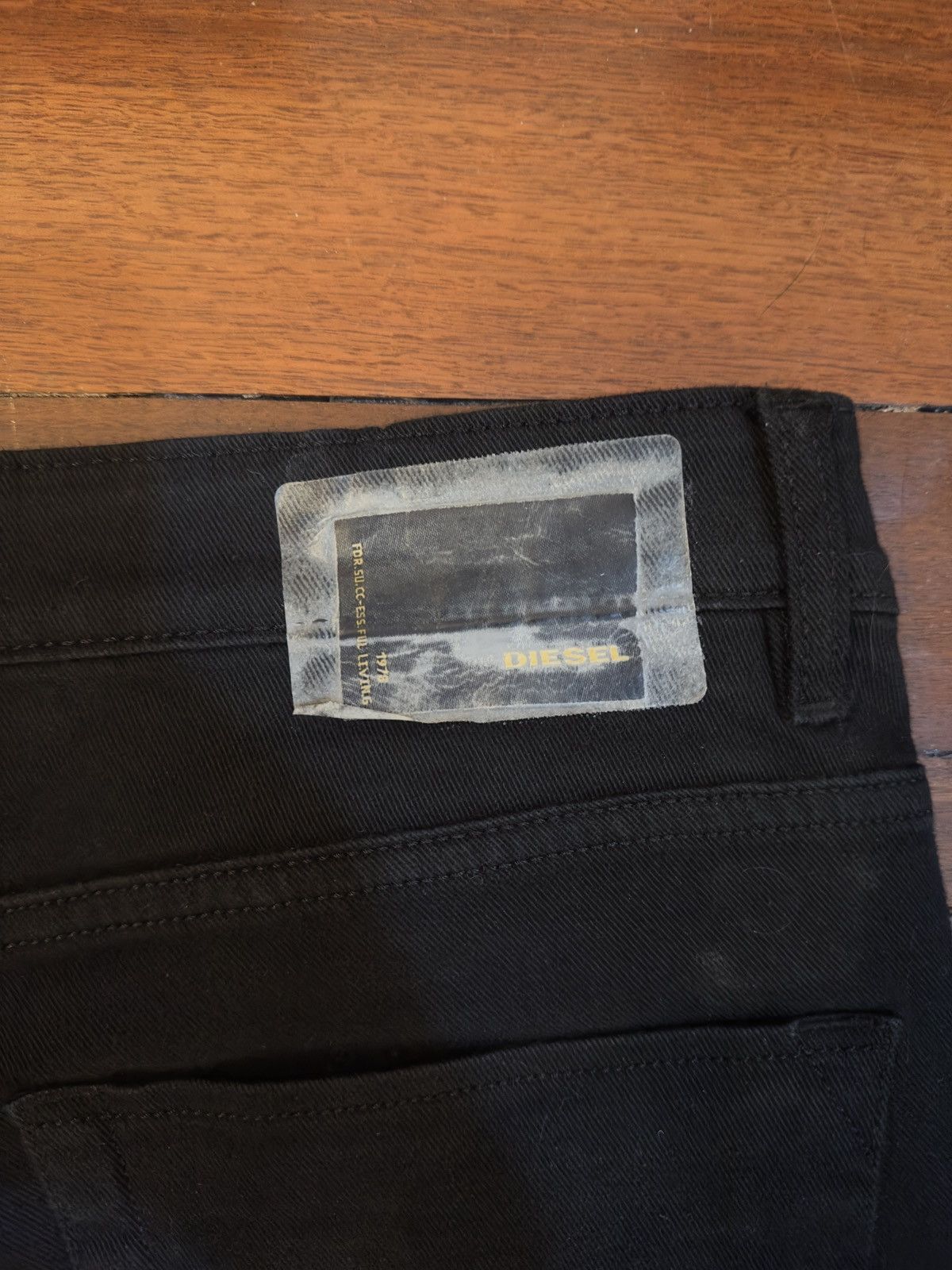 Diesel Diesel Black Gold Ripped Jeans Size US 32 / EU 48 - 4 Thumbnail