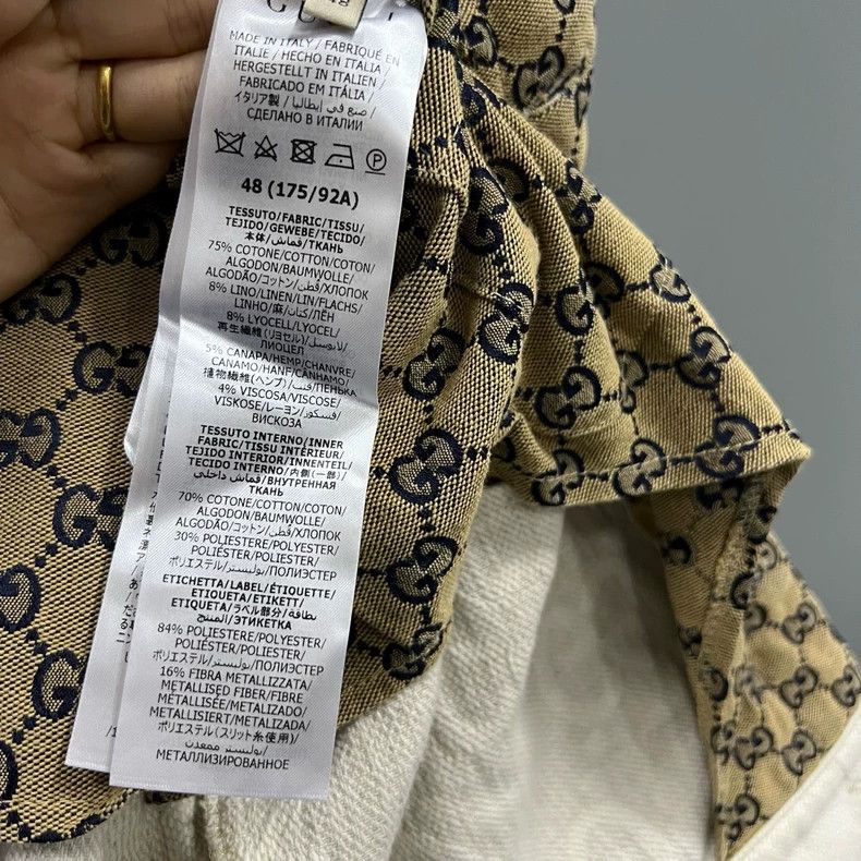 Gucci Gucci Full-print GG denim jacket 2502-Nextarrow Size US M / EU 48-50 / 2 - 4 Thumbnail