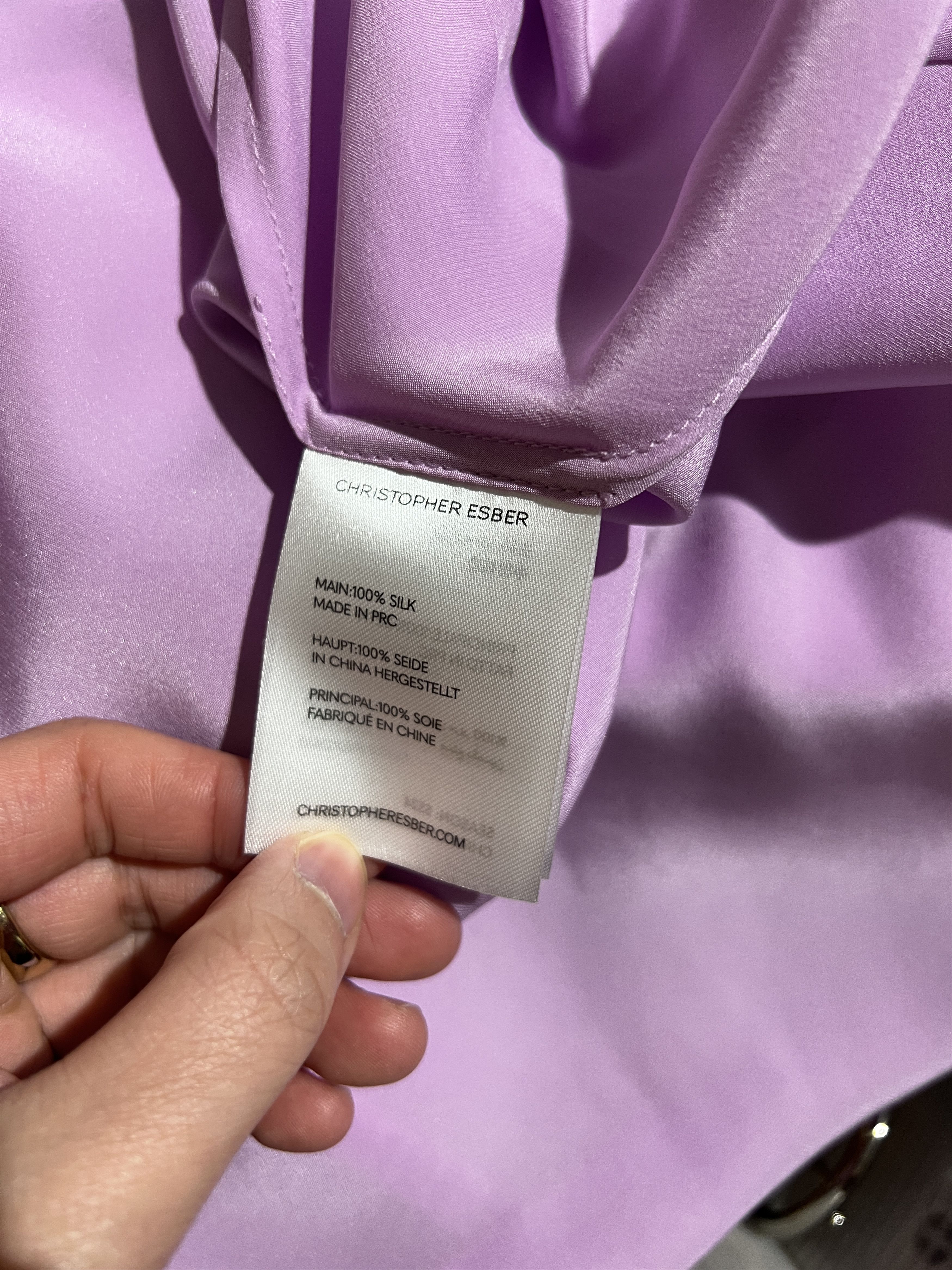 Christopher Esber Triquetra Front Shirt Dress Size XS / US 0-2 / IT 36-38 - 9 Thumbnail