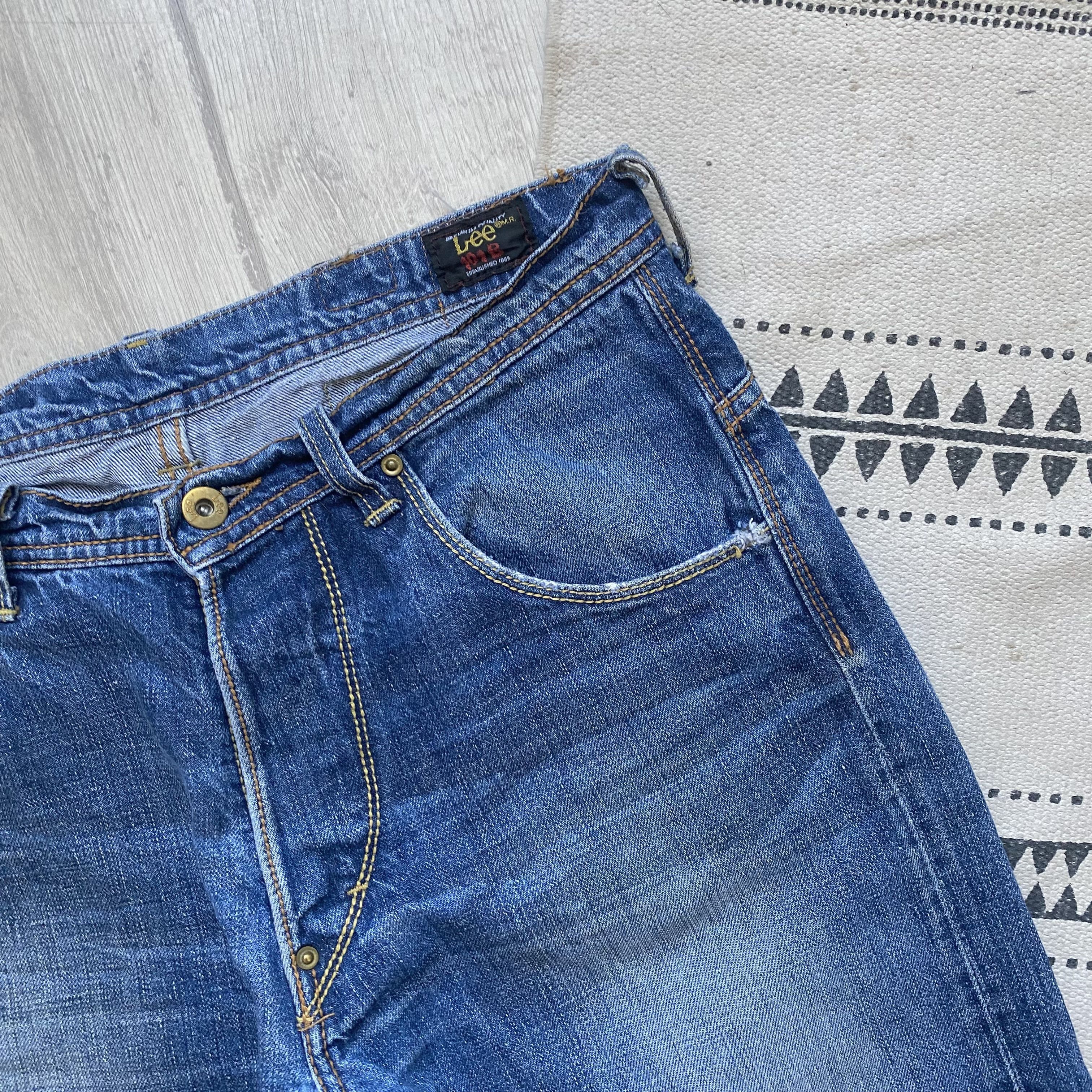 Lee Vintage Lee Selvage Jeans Denim pants 101 japanese Size US 31 - 4 Thumbnail