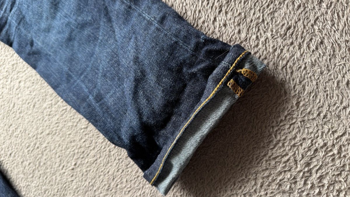Japanese Brand Y2K Nudie Ripped Wash Faded Skinny Slim Jean LGB Travis vibe Size US 31 - 5 Thumbnail