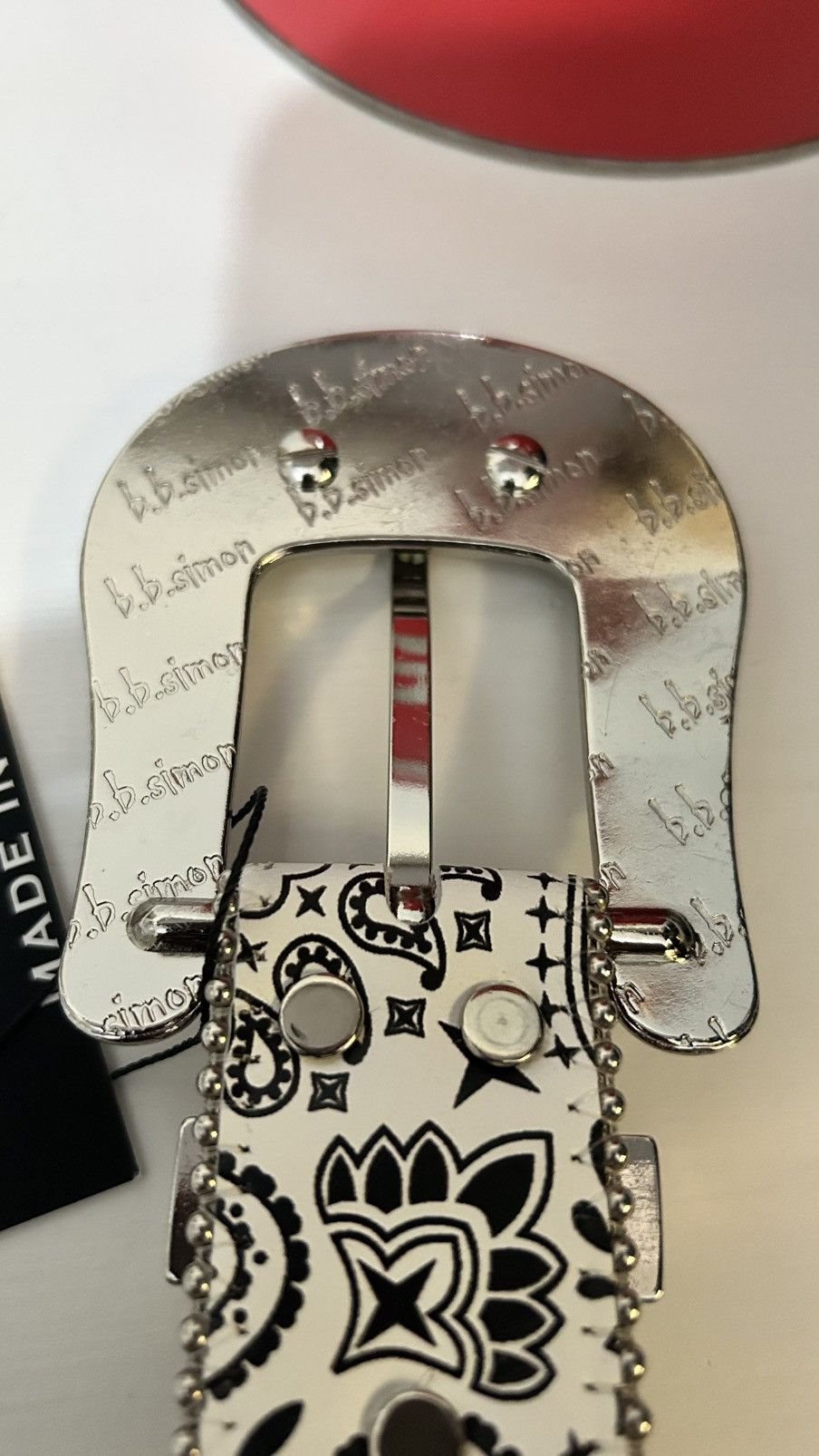 Supreme Supreme BB Simon Bandana Belt Silver Size 32 - 7 Thumbnail