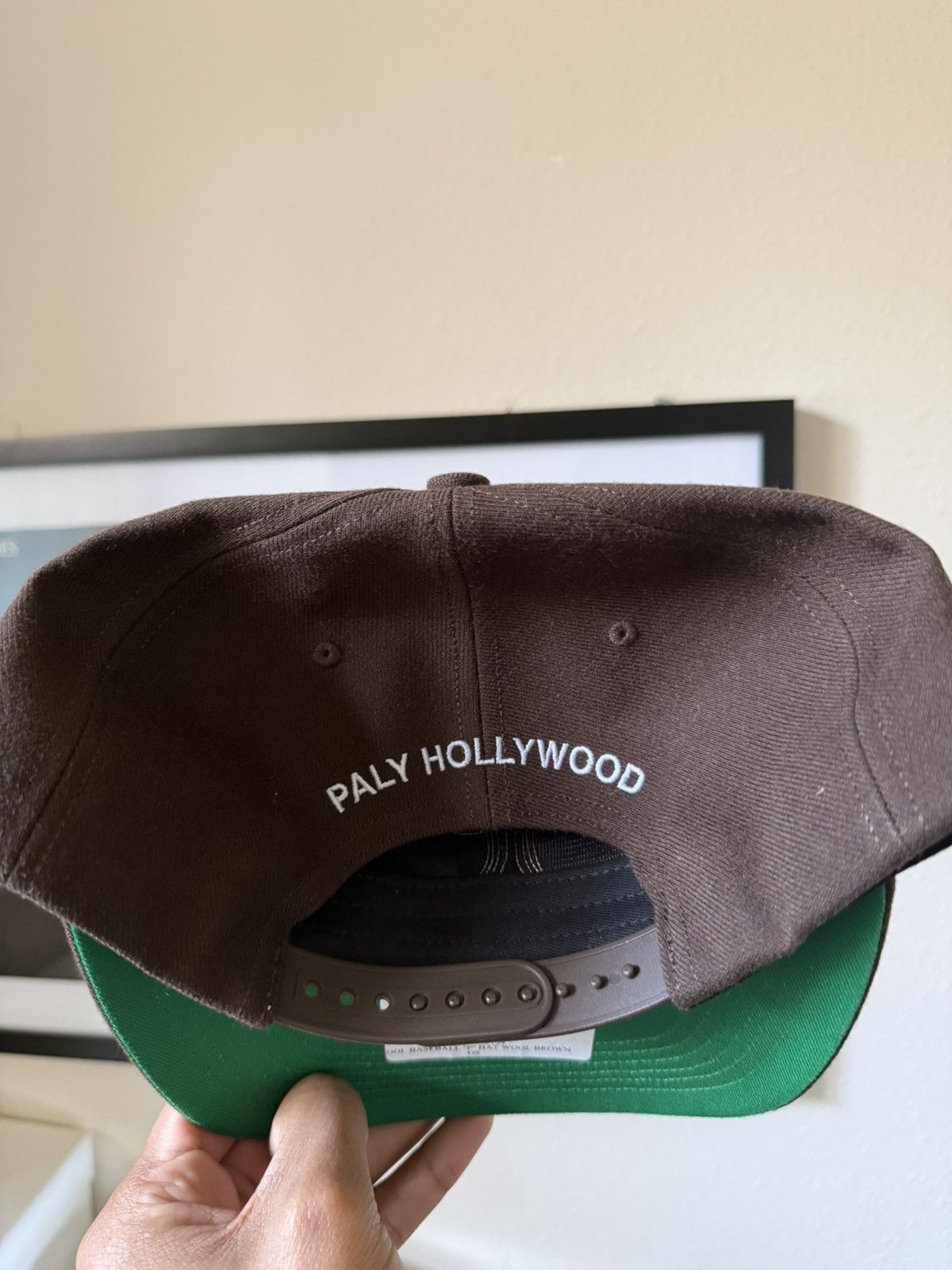 Paly Hollywood Paly Hollywood P Logo Wool Hat Size ONE SIZE - 6 Thumbnail