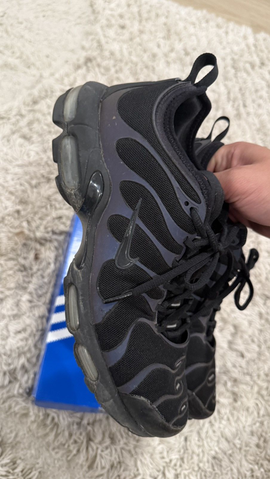 Nike Nike Air Max Plus TN Ultra Triple Black 9.5 Size US 9.5 / EU 42-43 - 2 Thumbnail