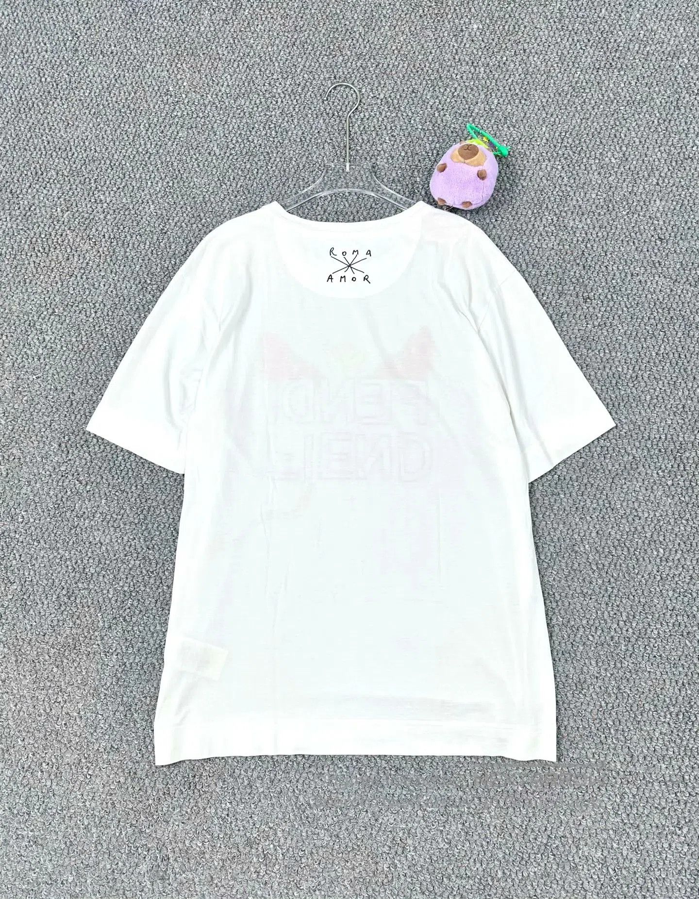 Fendi FENDI White Little Devil Print Short Sleeve| Size US L / EU 52-54 / 3 - 2 Thumbnail