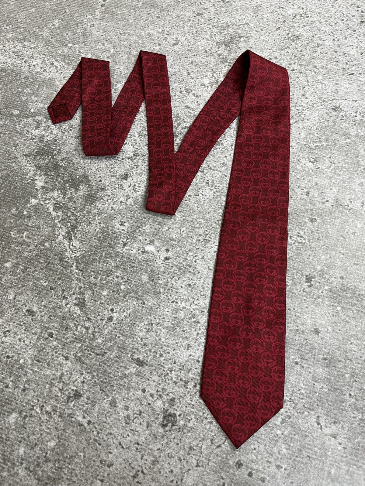Gucci Gucci Monogram Silk Tie Size ONE SIZE - 1 Thumbnail