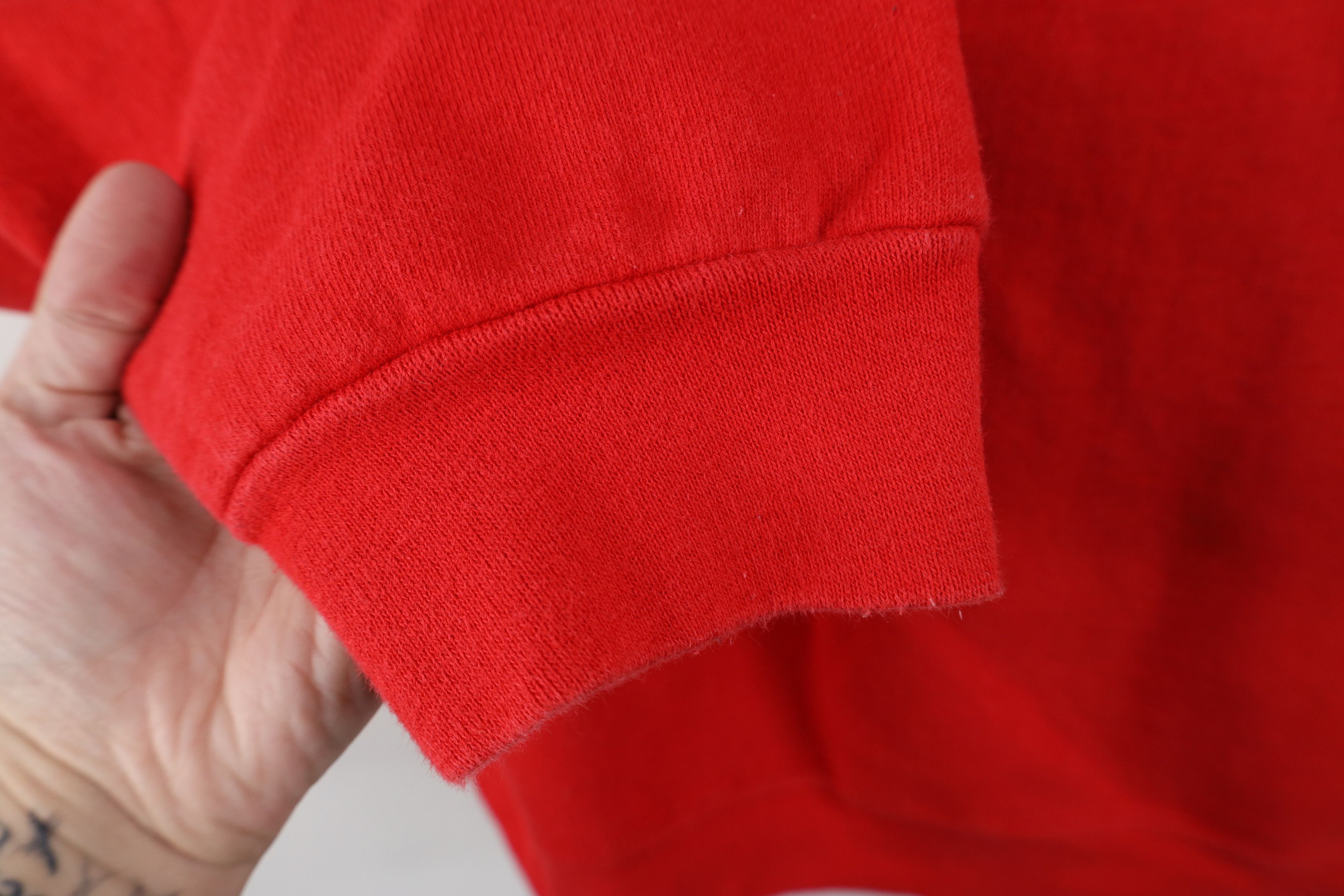 Vintage Vintage 90s Heavyweight Newport Rhode Island Sweatshirt Red Size US L / EU 52-54 / 3 - 6 Thumbnail