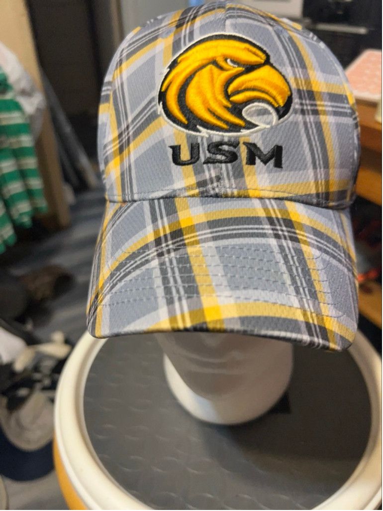 Russell Athletic Men's Russell USM Southern Miss Plaid Baseball Cap Size ONE SIZE - 1 Thumbnail
