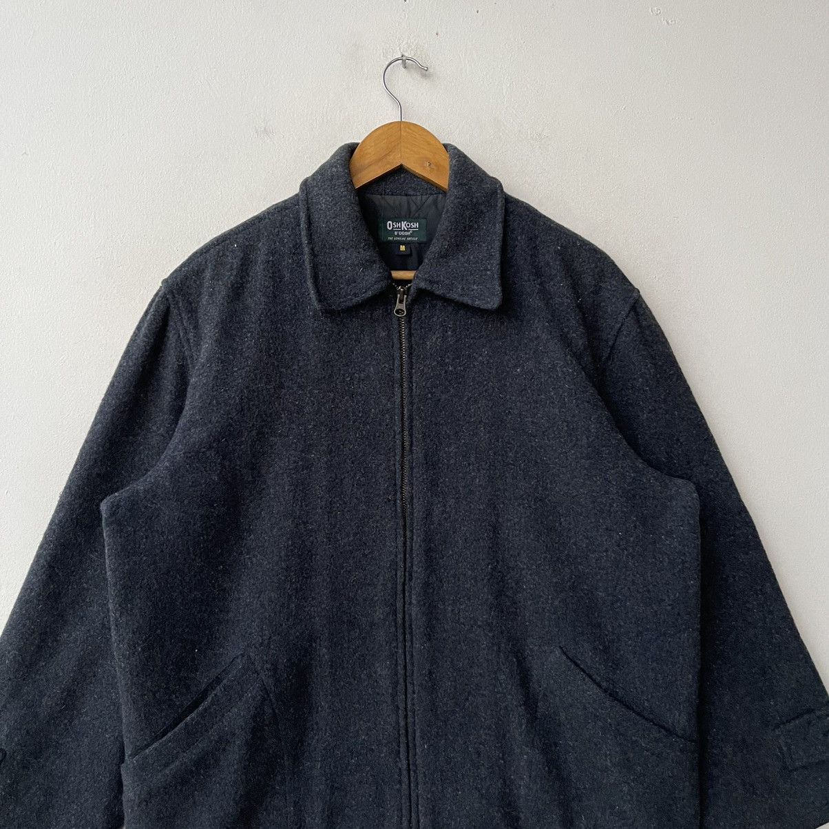 Oshkosh Vintage OshKosh B'Gosh Wool Work Blouson Jacket Size US M / EU 48-50 / 2 - 5 Thumbnail