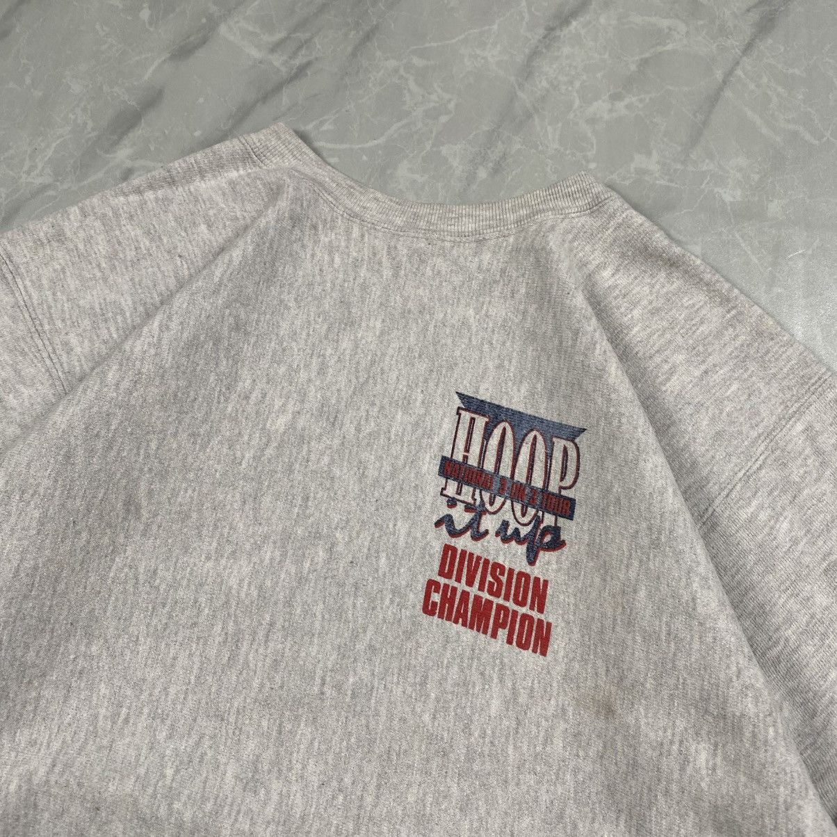 Champion Grail 90s Hoop It Up 3 on 3 Reverse Weave Crewneck Size US XL / EU 56 / 4 - 3 Thumbnail