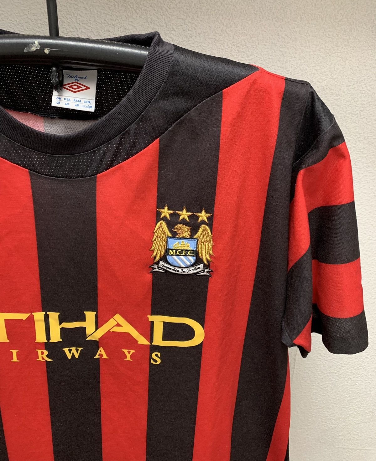 Umbro Manchester City Silva 21 Umbro vintage jersey 2012/11 Xl Xxl Size US XXL / EU 58 / 5 - 3 Thumbnail