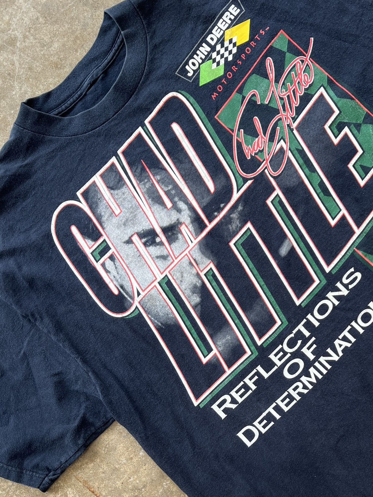 NASCAR Vintage 1998 NASCAR Chad Little John Deere Reflections XXL Size US XXL / EU 58 / 5 - 2 Thumbnail