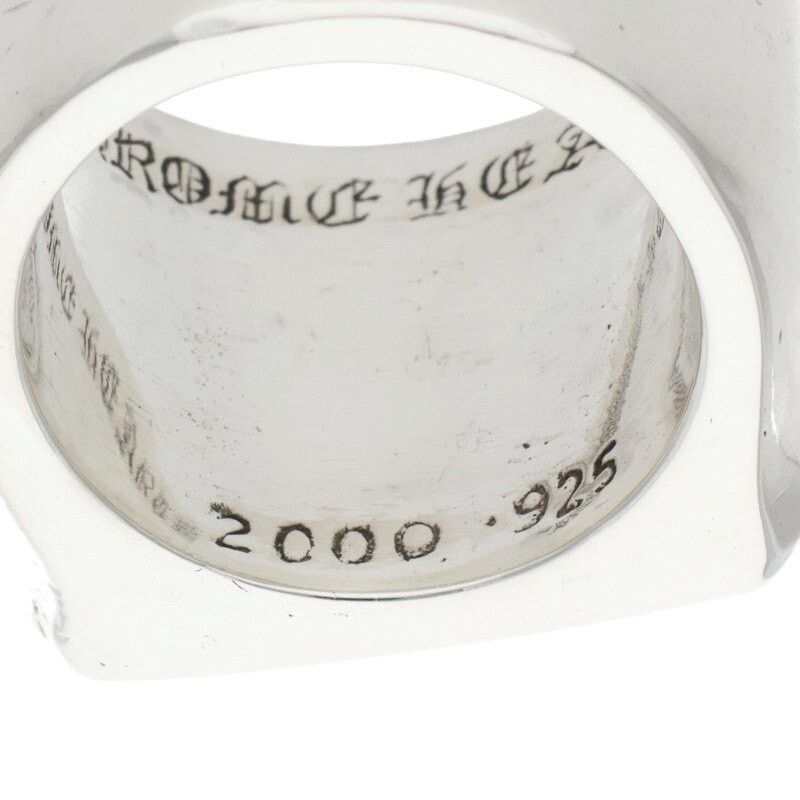 Chrome Hearts Chrome Hearts Big PJ Plain Silver Ring Size ONE SIZE - 4 Thumbnail