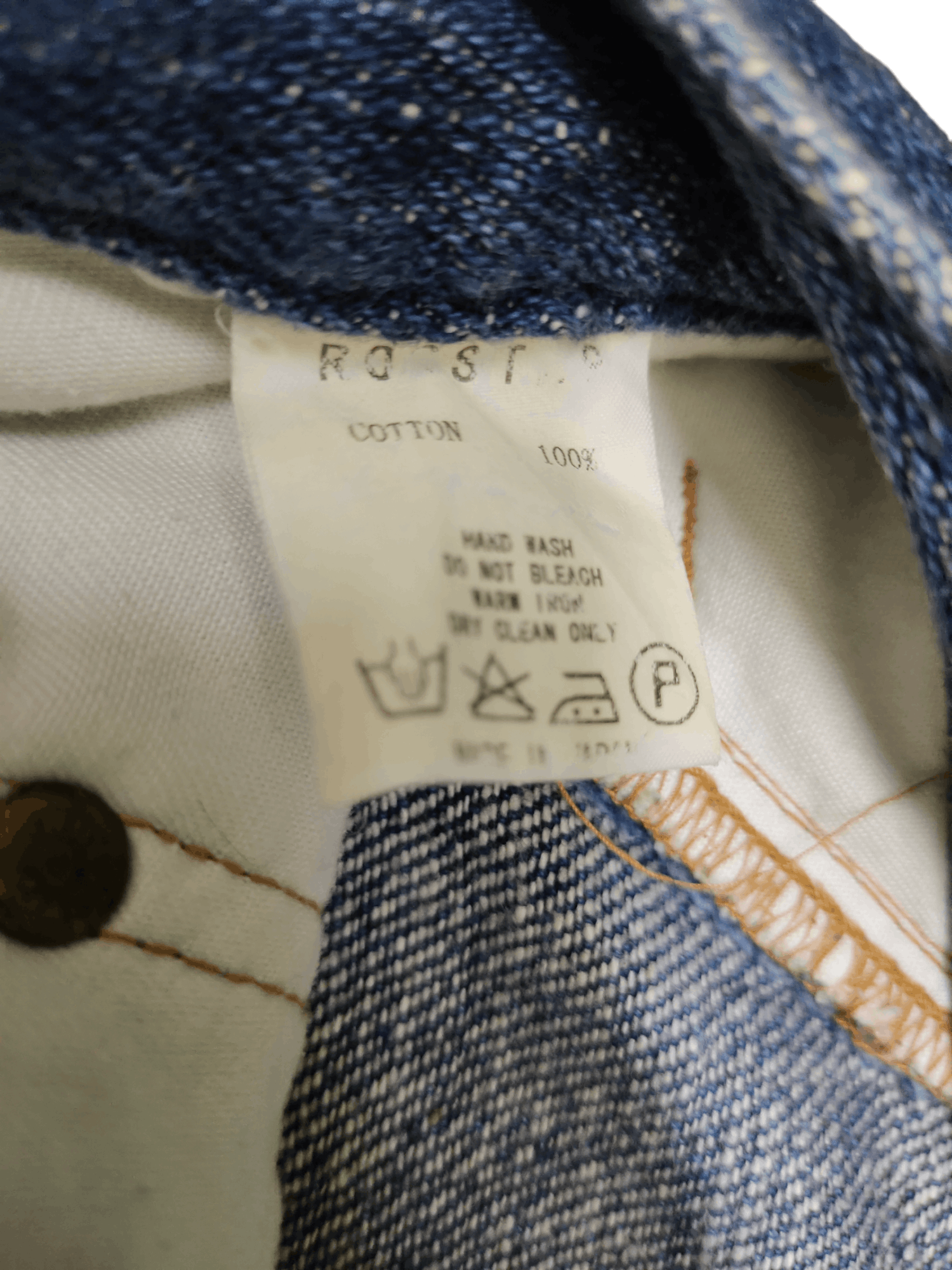 realmad HECTIC Baggy Jeans Hectic Japan Wide Leg Baggy Jeans Y2k Streetwear Size US 35 - 12 Thumbnail