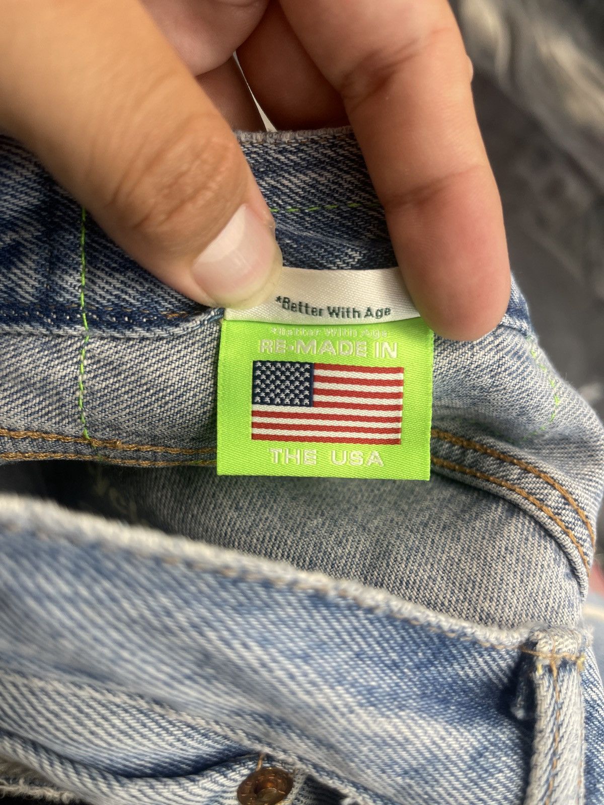 Better With Age Better With Age Fleetwood Triple-Wide Denim Size US 38 / EU 54 - 11 Thumbnail