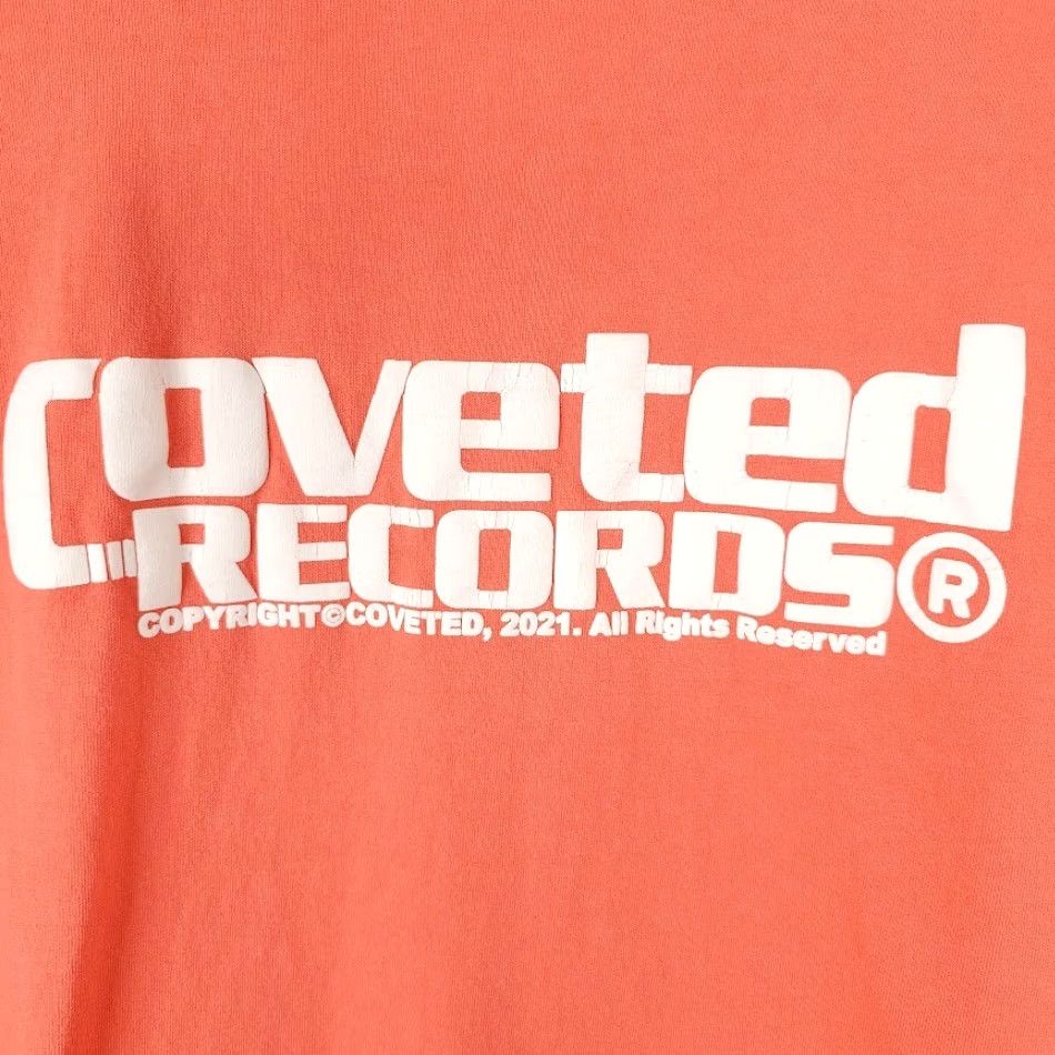 Vintage VINTAGE Coveted Records T Shirt Mens XL Oranges Las Vegas MADE IN USA Size US XL / EU 56 / 4 - 5 Thumbnail