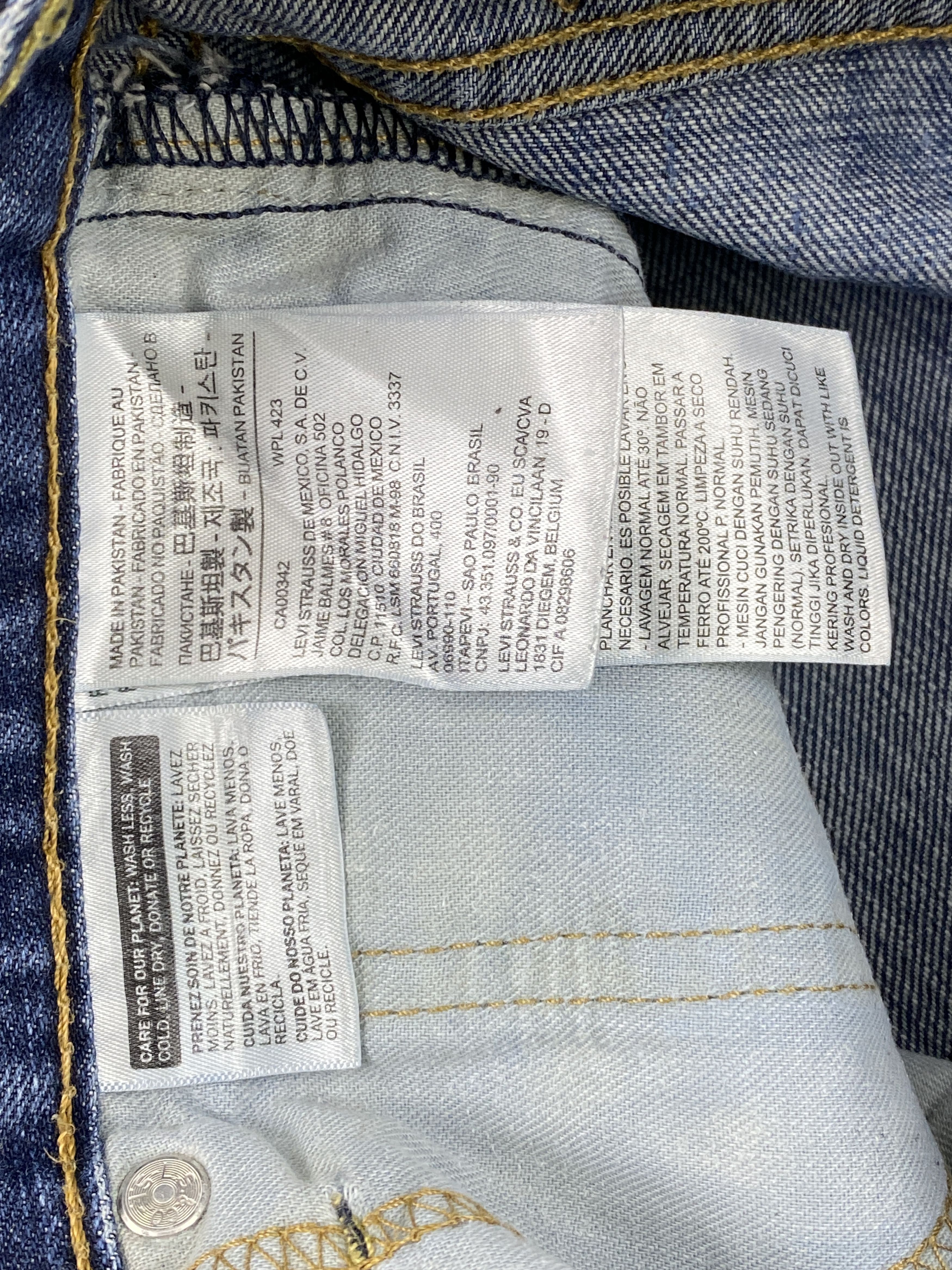 Levi's × Vintage Splatter Paint Vintage Levi's 527 Bootcut Jeans Size US 30 / EU 46 - 12 Thumbnail