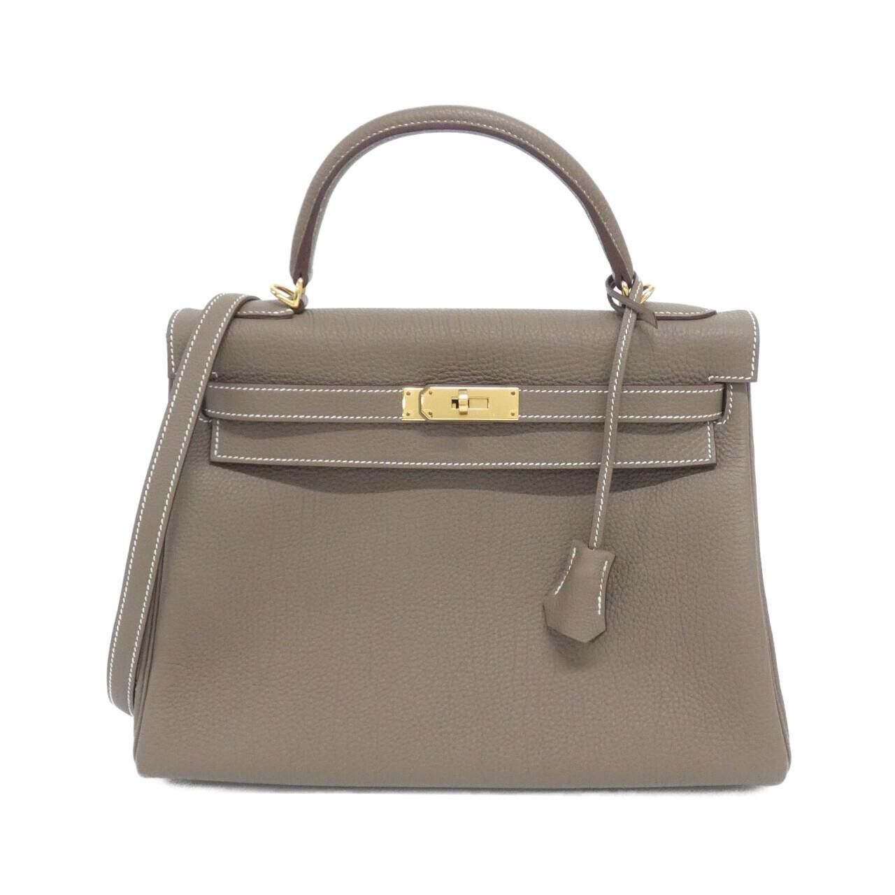 Hermes Hermès Kelly32 Togo Leather Handbag Stamp R DUTY FREE for USA