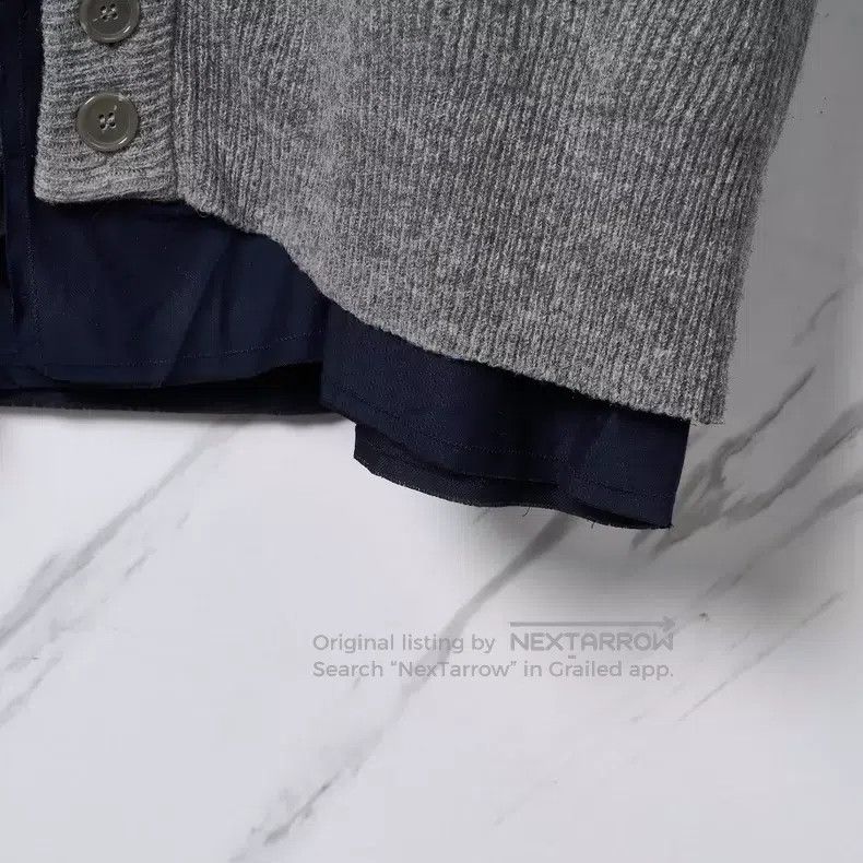 Raf Simons Raf Simons Unisex fake two-piece wool cardigan Size US S / EU 44-46 / 1 - 4 Thumbnail
