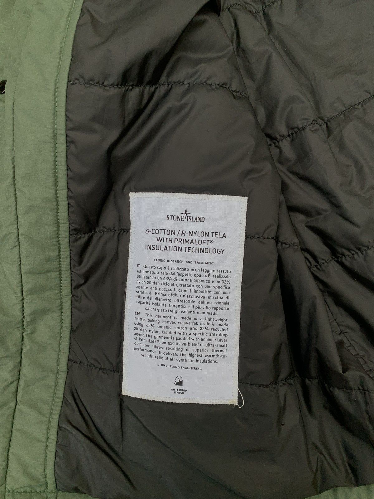 Stone Island × Stone Island Shadow Project Stone island lined jacket Size US M / EU 48-50 / 2 - 7 Thumbnail
