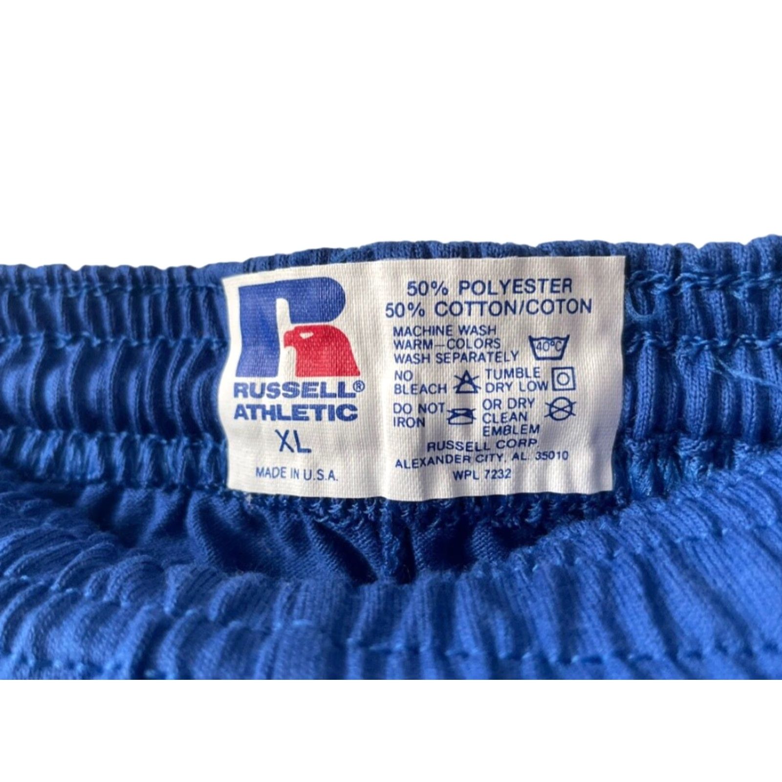 Russell Athletic VINTAGE Russell Athletic Shorts Mens XL NWOT 90s Made in USA Blue Drawstring Size US 36 / EU 52 - 2 Thumbnail