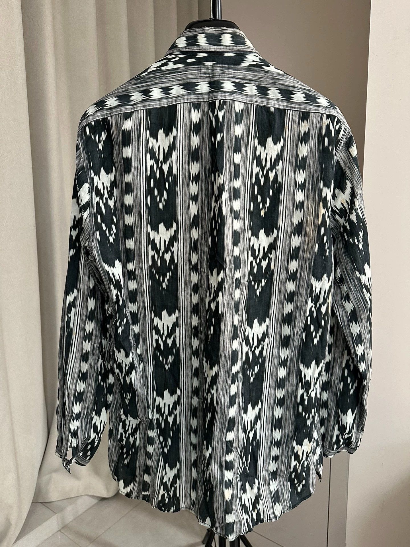 Saint Laurent Paris Saint Laurent 18SS Gypsy Abstract Heart Shirt, Size US L / EU 52-54 / 3 - 2 Thumbnail