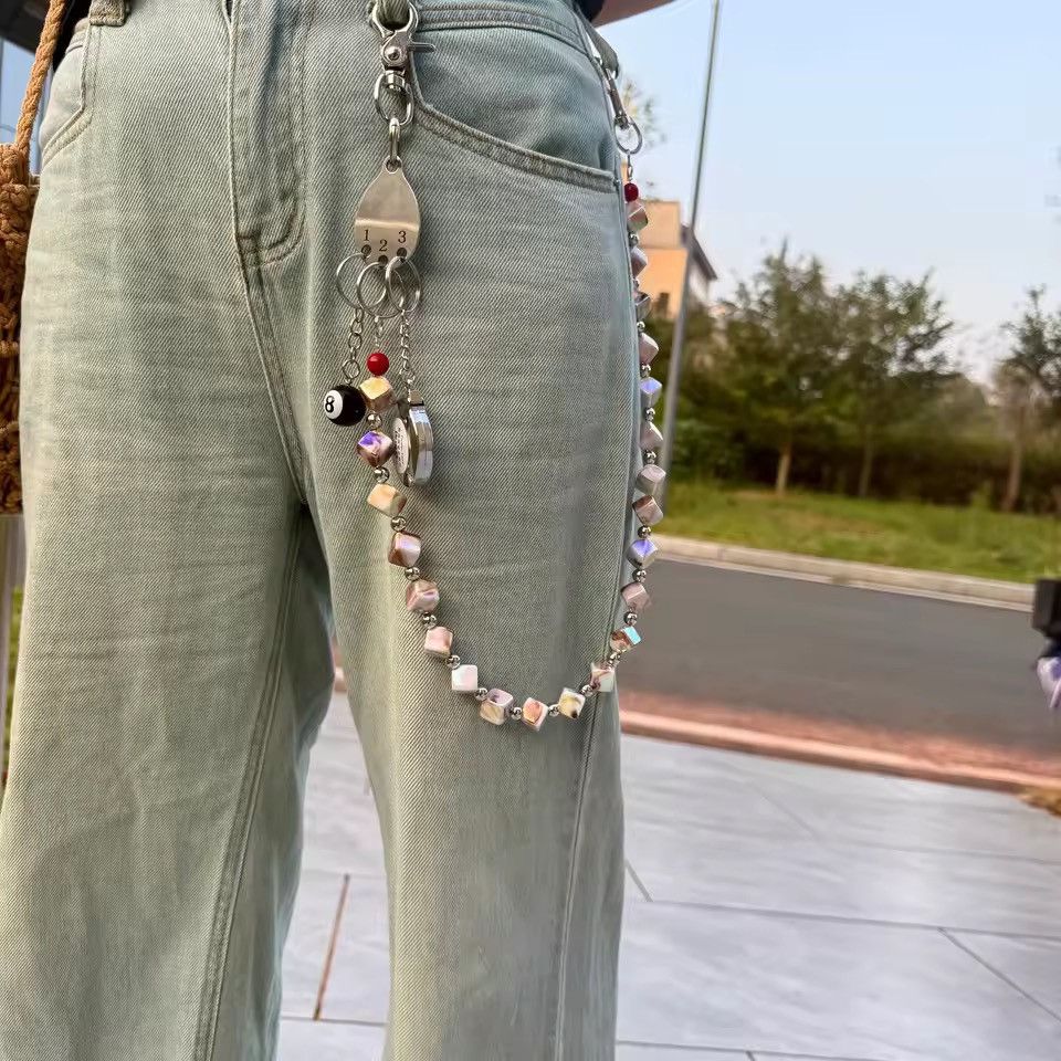 Jewelry Punk Style Jeans Trouser Chain Size ONE SIZE - 3 Thumbnail