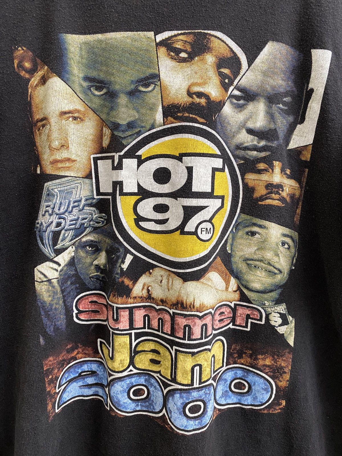 Vintage Vintage 2000 hot 97 summerjam rap tee shirt Size US XXL / EU 58 / 5 - 3 Thumbnail