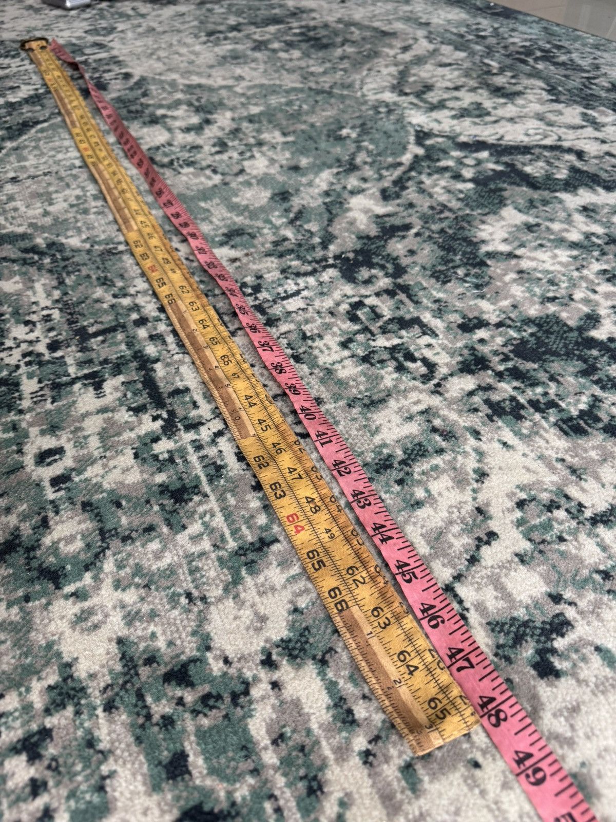Japanese Brand BUNKAYA ZAKKATEN MEASURING TAPE PRINT ADJUSTABLE BELT Size 36 - 3 Thumbnail