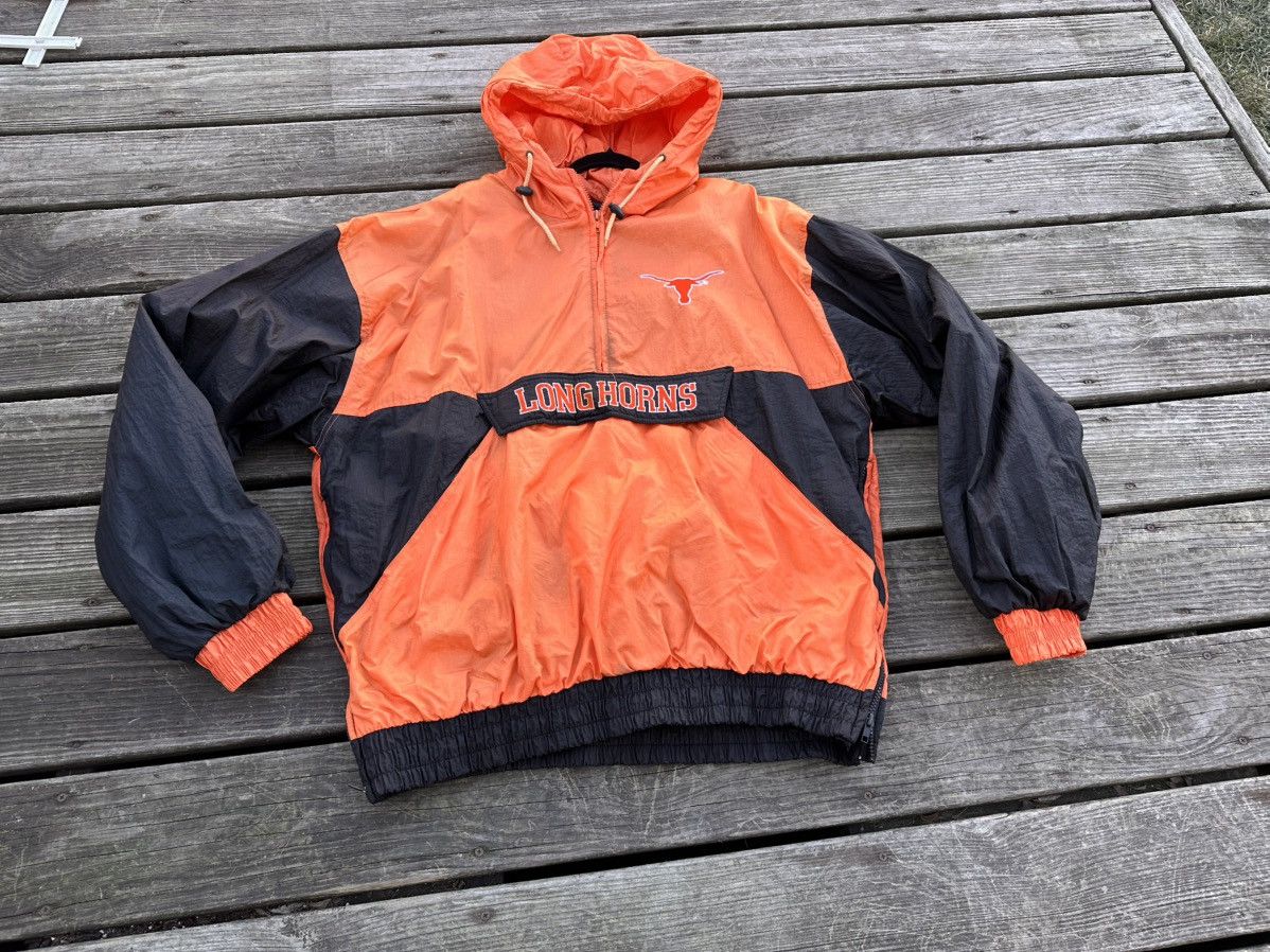 Vintage Vintage Texas Longhorns Pullover Jacket Size US XL / EU 56 / 4 - 4 Thumbnail