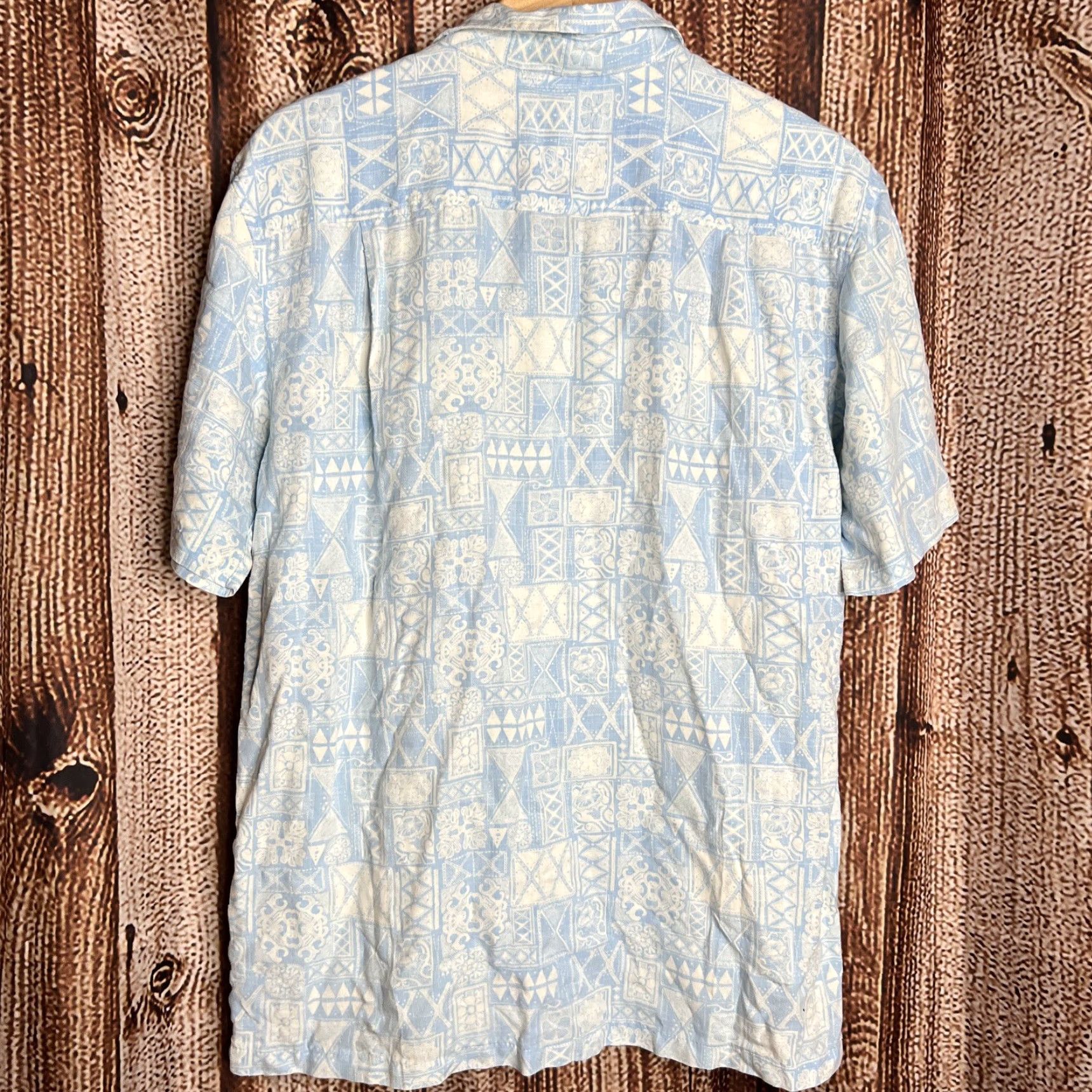 O'Neill VINTAGE O'Neill Hawaiian Shirt M Short Sleeve Button-Down Relaxed Fit Blue EUC Size US M / EU 48-50 / 2 - 3 Thumbnail