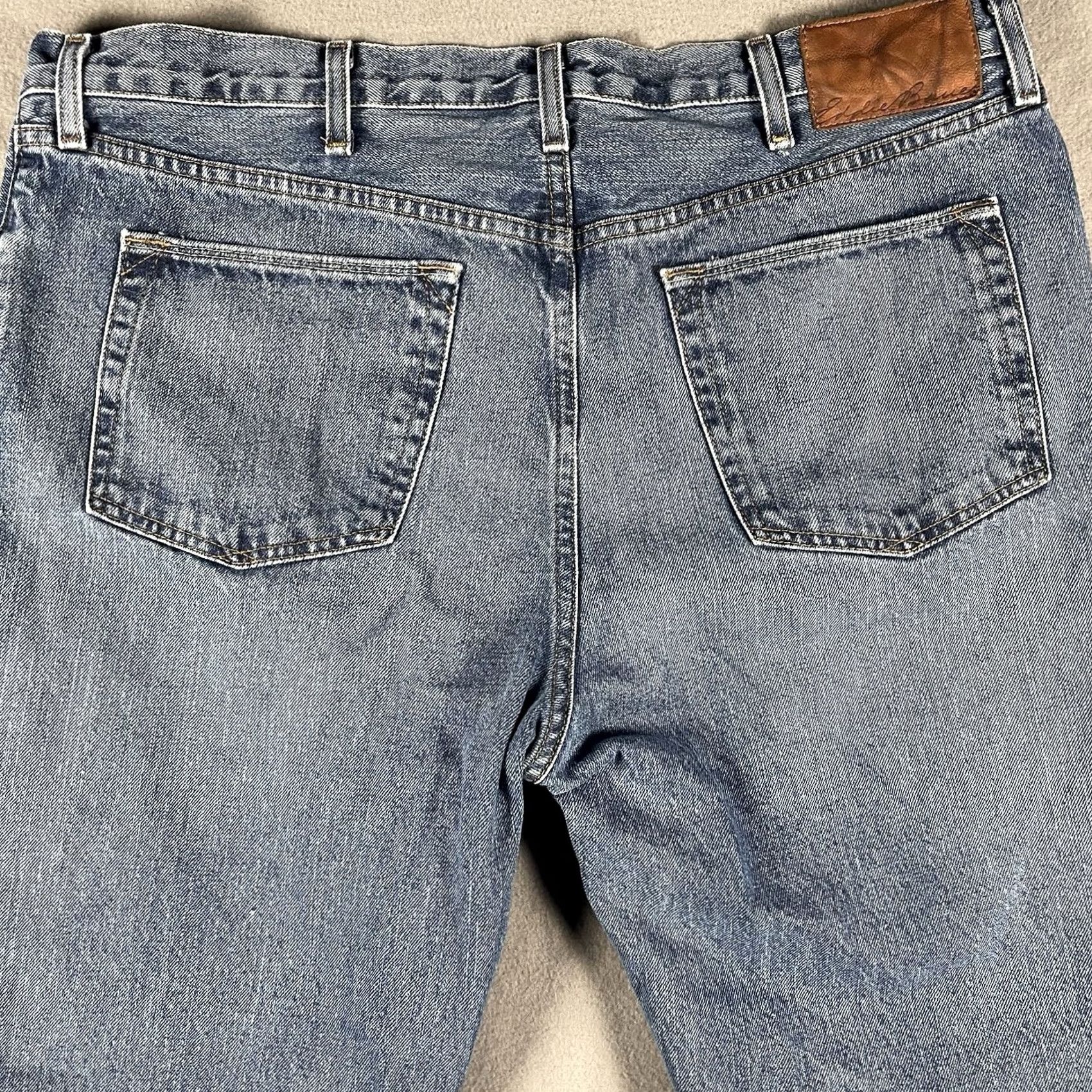 Eddie Bauer Eddie Bauer Jeans Men's Straight Leg 100% Cotton Relaxed Fit Blue Med Wash 40x30 Jeans Size US 40 / EU 56 - 3 Thumbnail