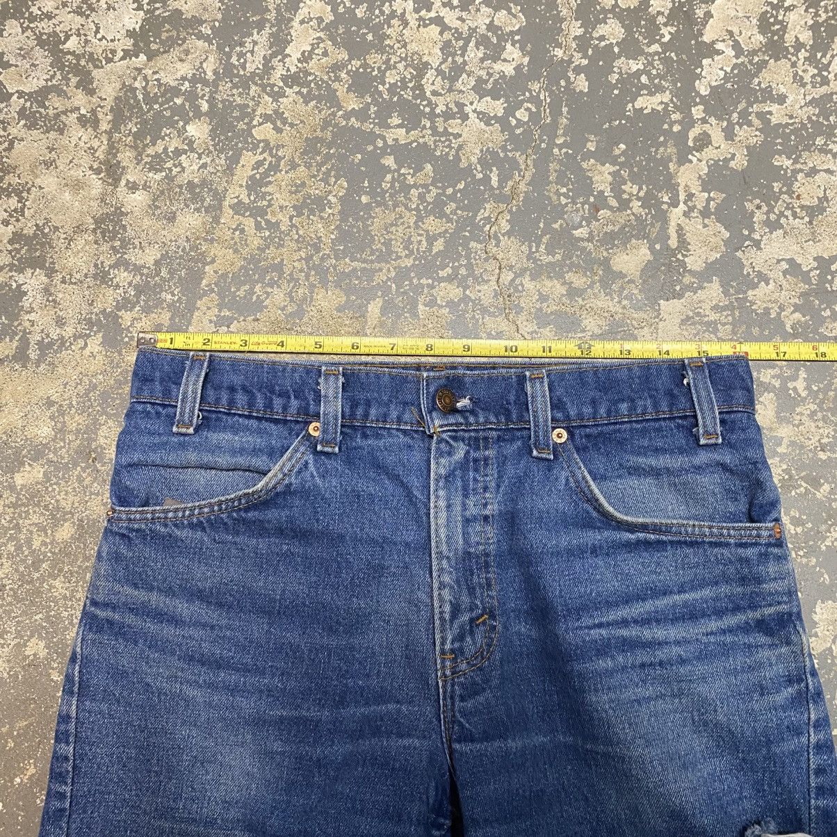 Levi's × Vintage Vintage Levi’s Blue Cut Off Denim Shorts Jorts Y2K 90s Size US 32 / EU 48 - 8 Thumbnail