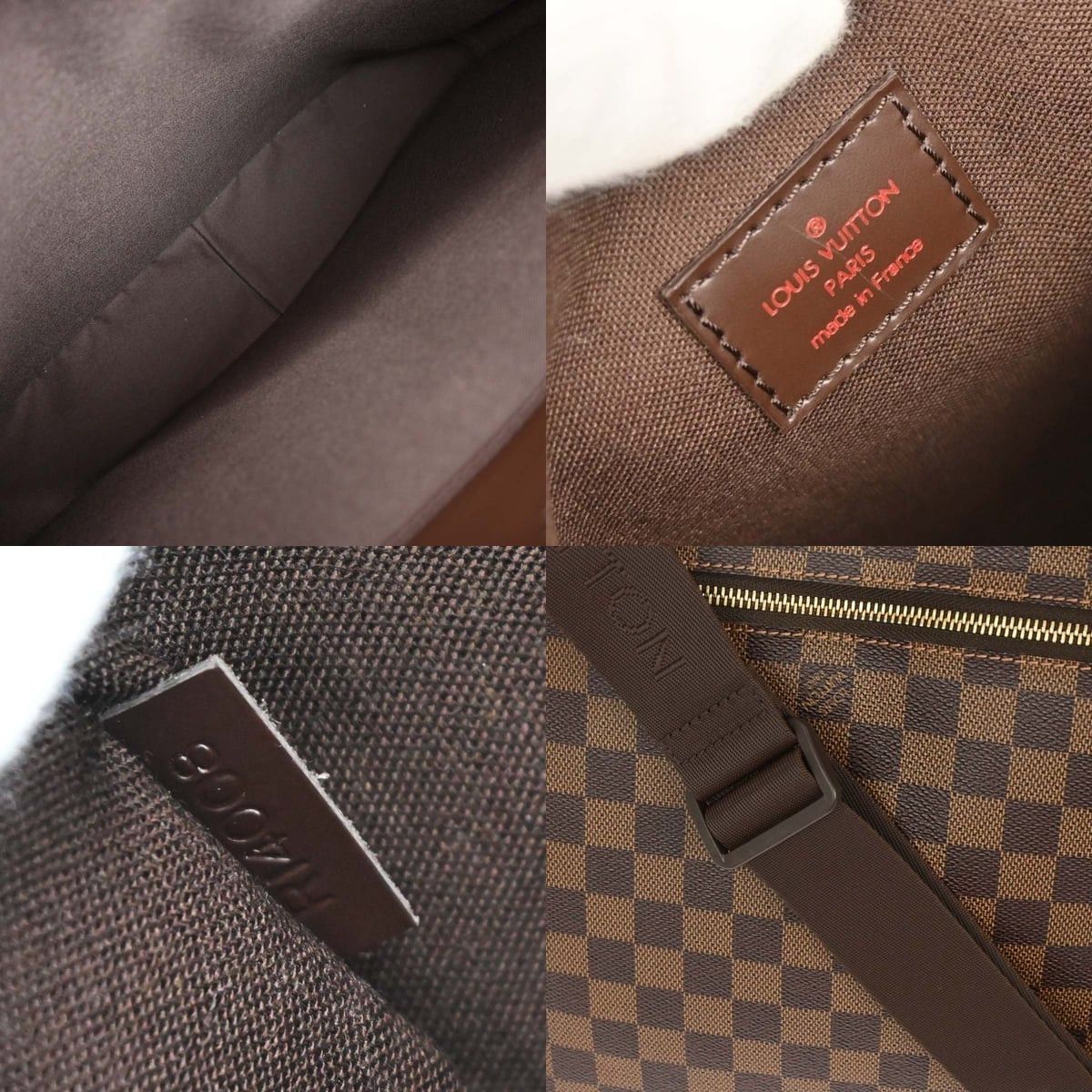 Louis Vuitton Louis Vuitton Damier Spencer Messenger Bag Brown Size ONE SIZE - 3 Thumbnail