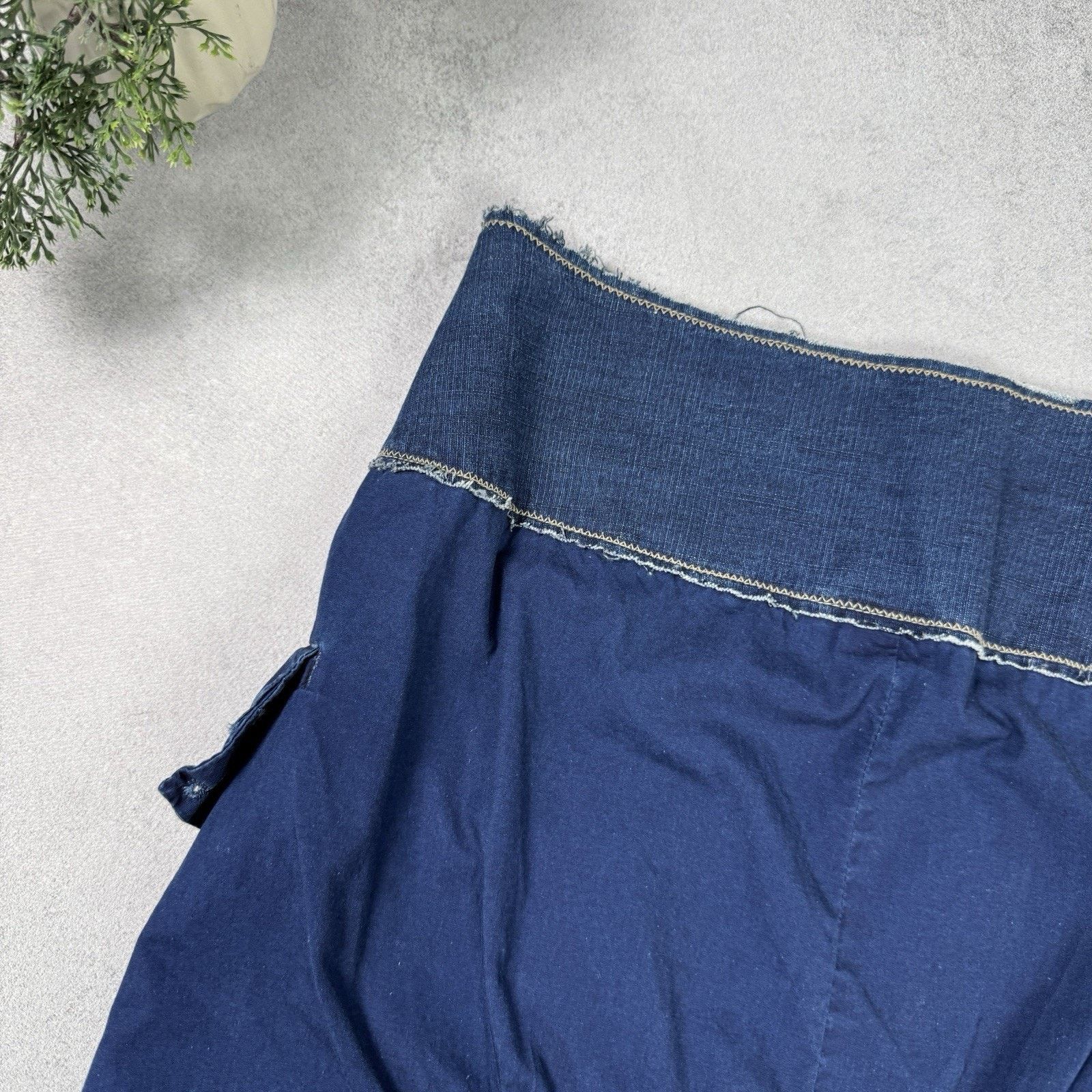 Marithe + Francois Girbaud Marithe Francois Girbaud Cargo Skirt Blue Cotton Size IT 44 Size M / US 6-8 / IT 42-44 - 15 Thumbnail