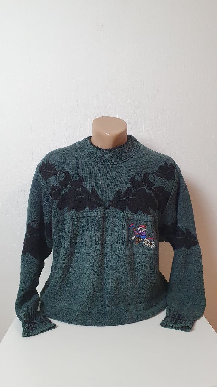 Carlo Colucci Vintage Sweater Carlo Colucci Cosby Retro 90s Pullover Size US XL / EU 56 / 4 - 3 Thumbnail
