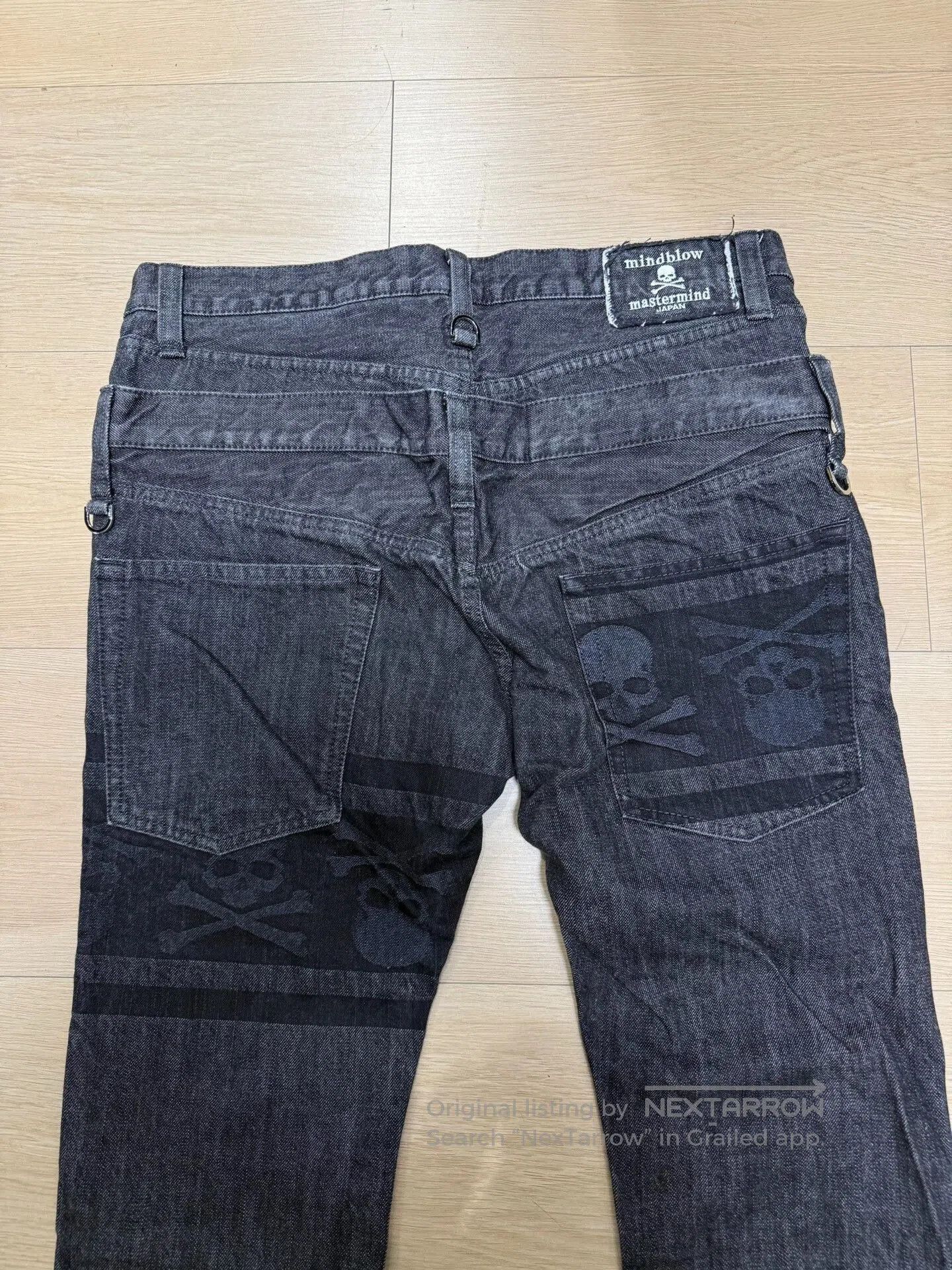 Mastermind Japan Mastermind Japan 12AW Double Waist Jeans. Size US 29 - 7 Thumbnail