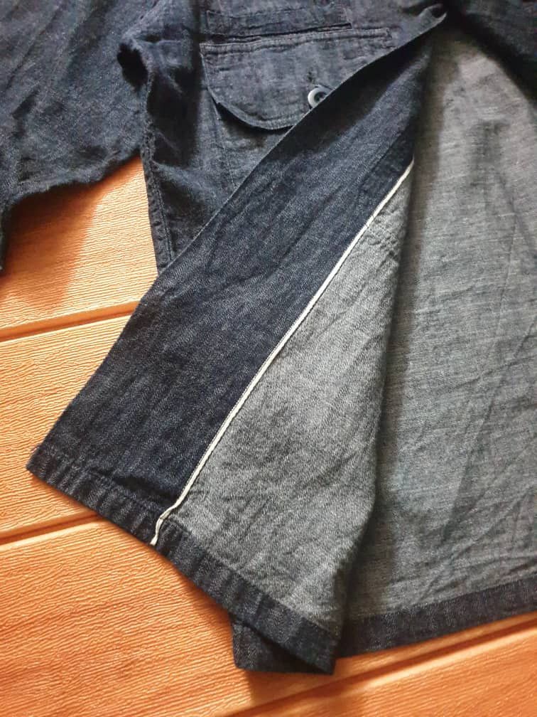 Issey Miyake 💥CABANE de ZUCCa Issey Miyake Salvedge longsleeve shirt Size US M / EU 48-50 / 2 - 7 Thumbnail